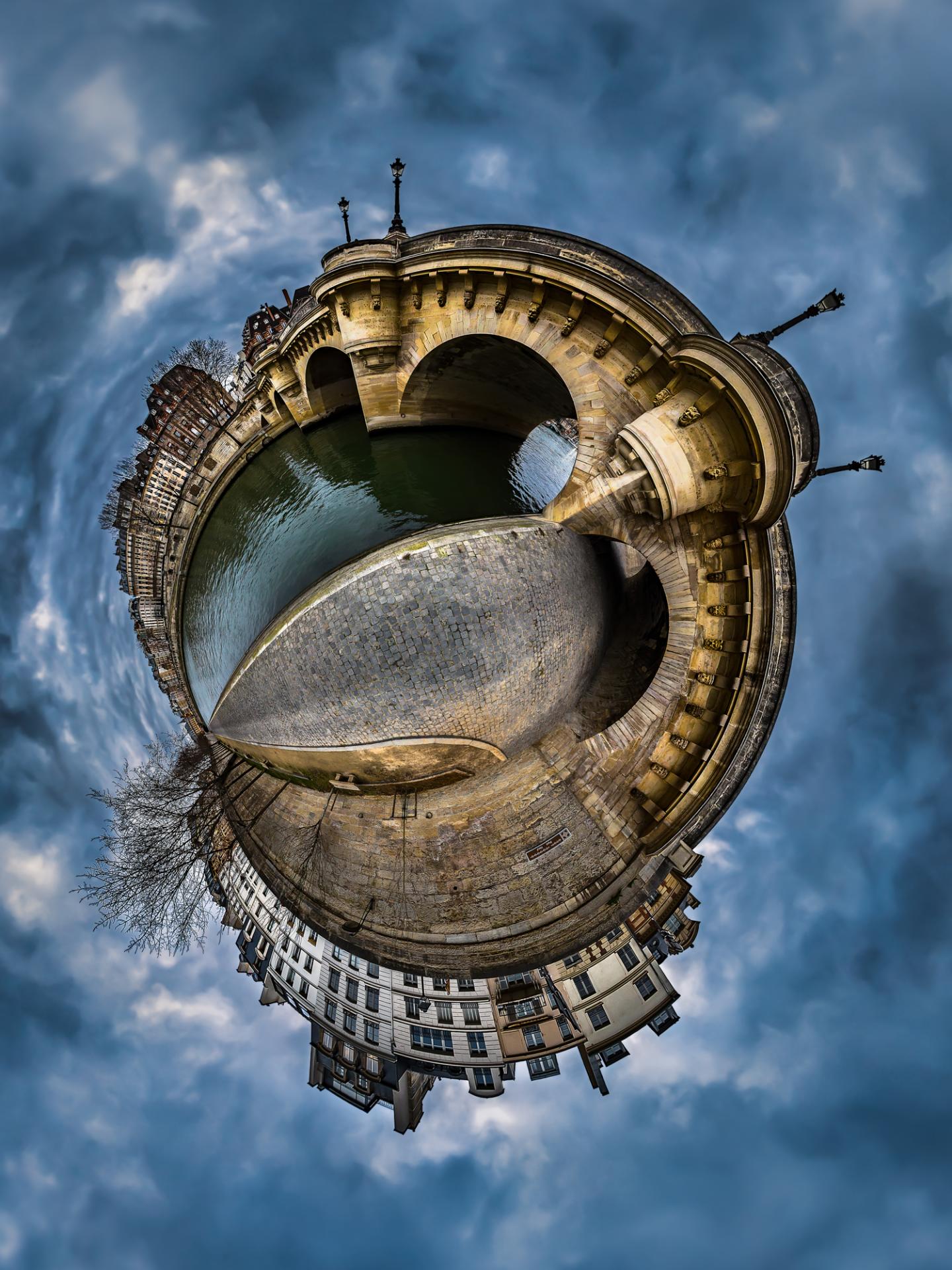 New York Photography Awards Winner - Tiny Planet-sur-Seine