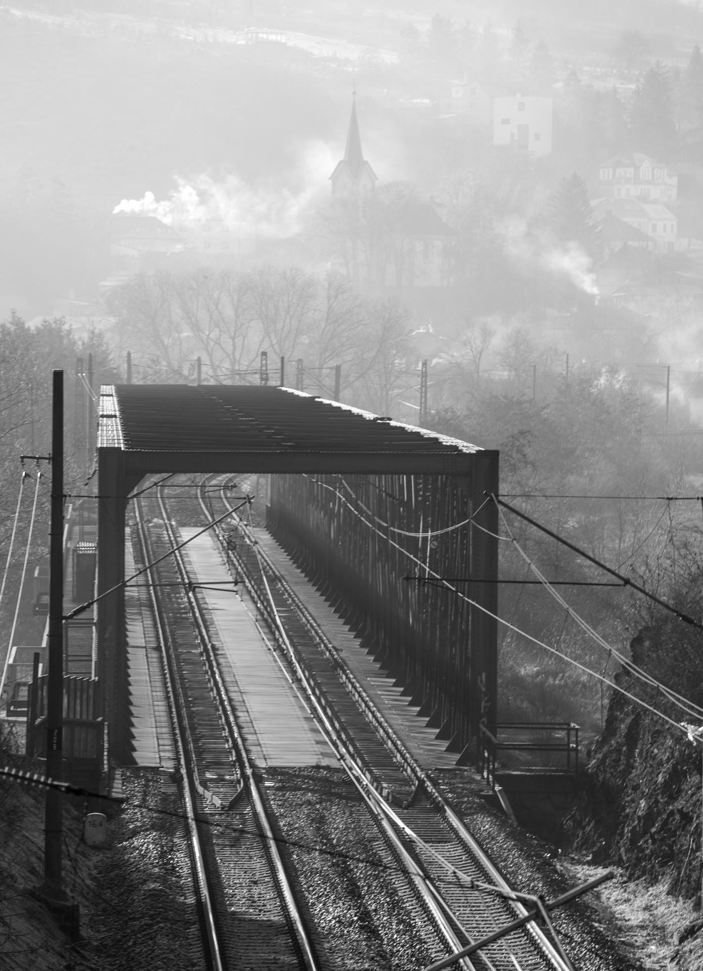 New York Photography Awards Winner - Small Village behind a Viaduct