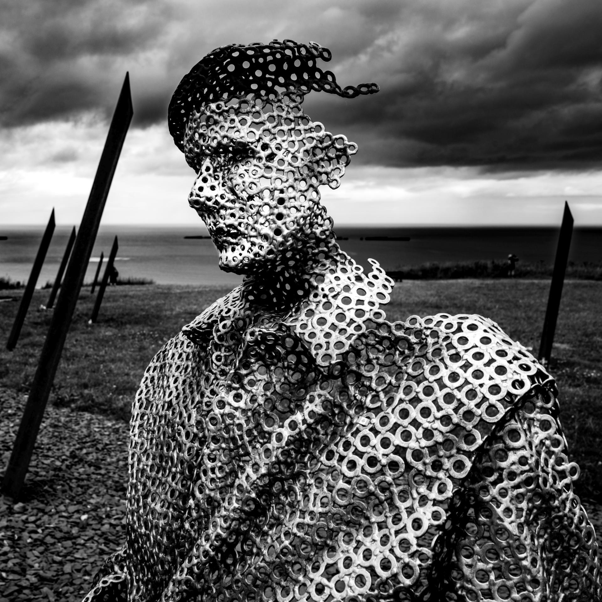 New York Photography Awards Winner - Canadian soldier at Juno Beach