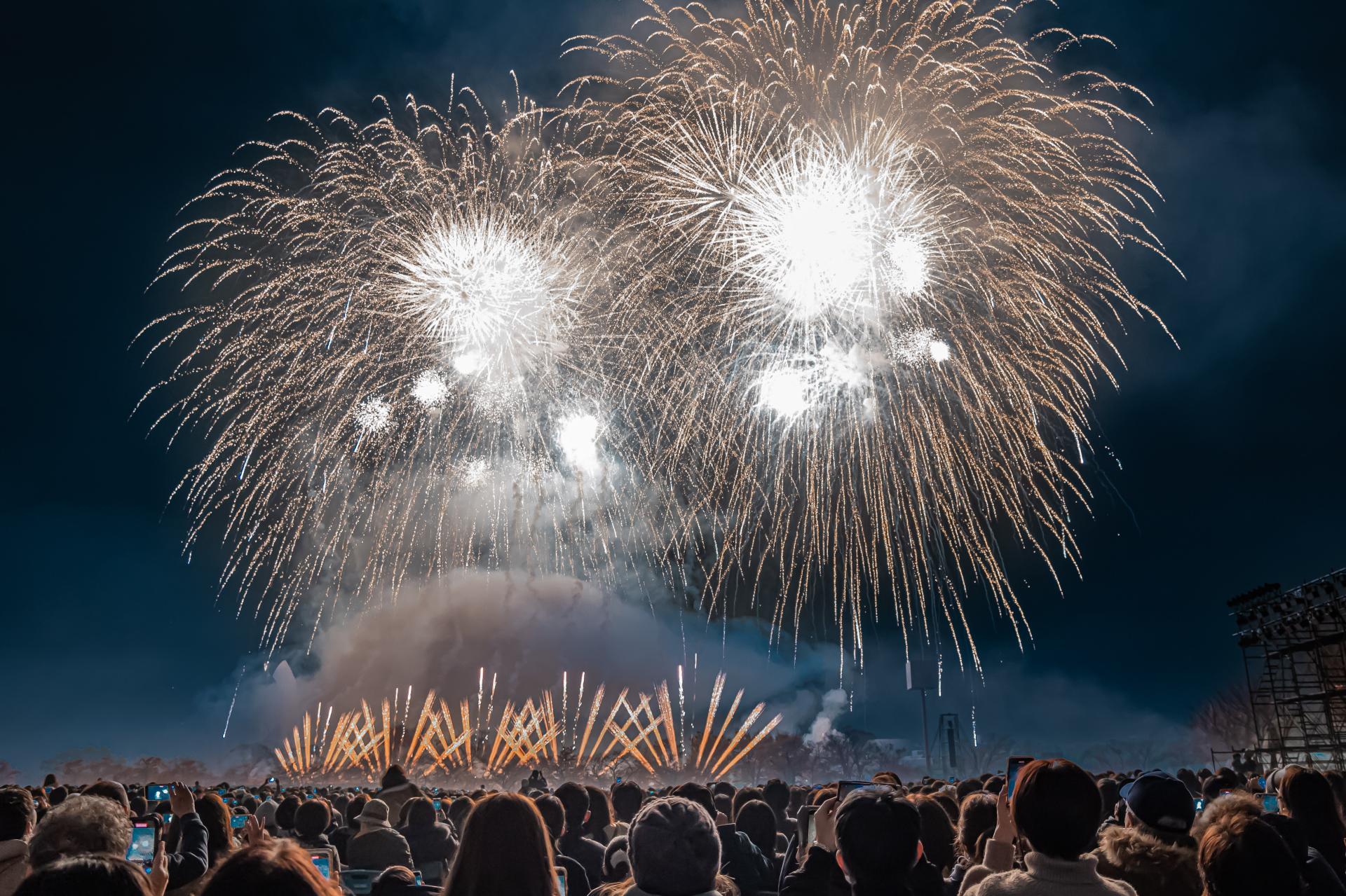 New York Photography Awards Winner - Fireworks in winter