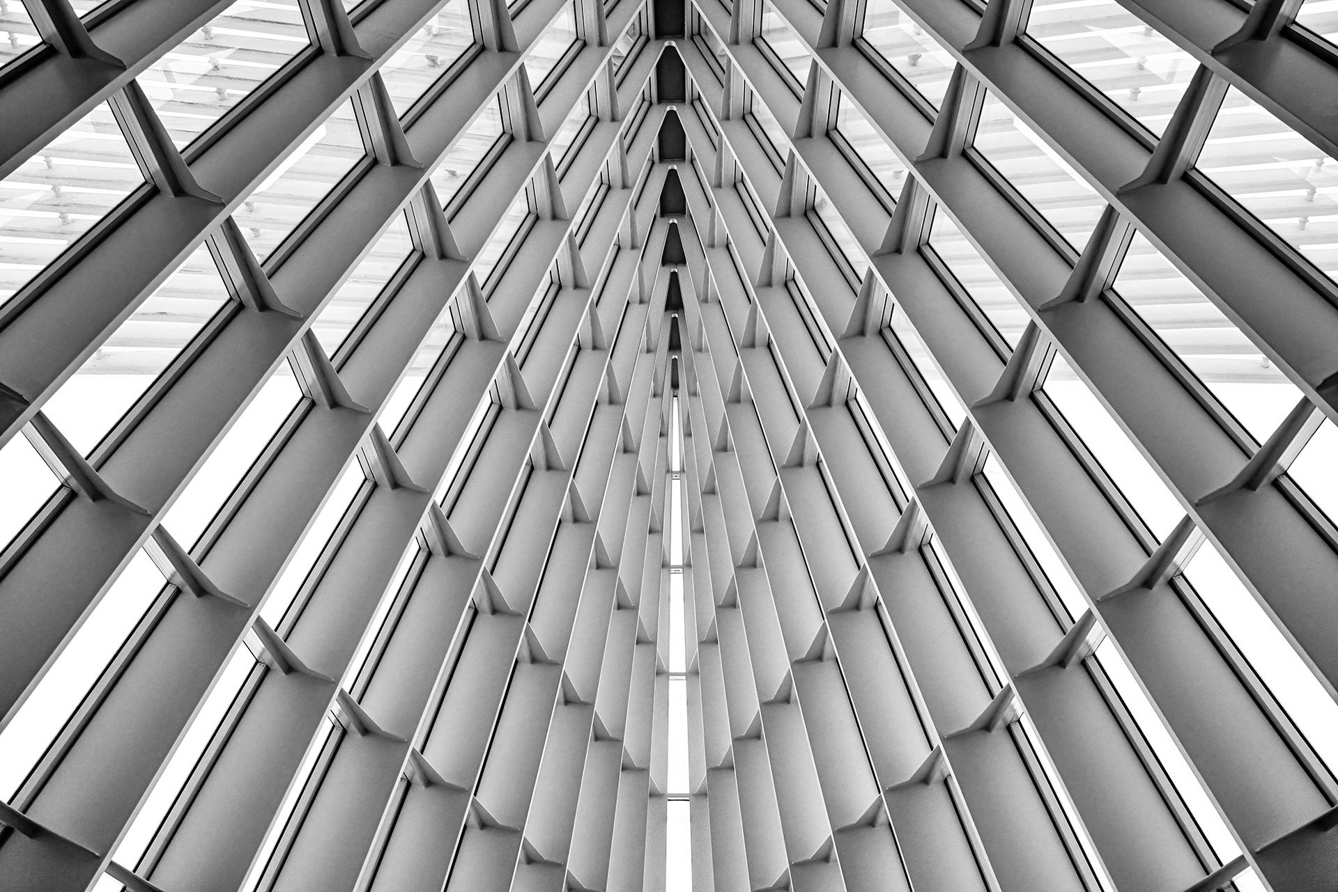 New York Photography Awards Winner - Milwaukee Art Museum: Inside Symmetry