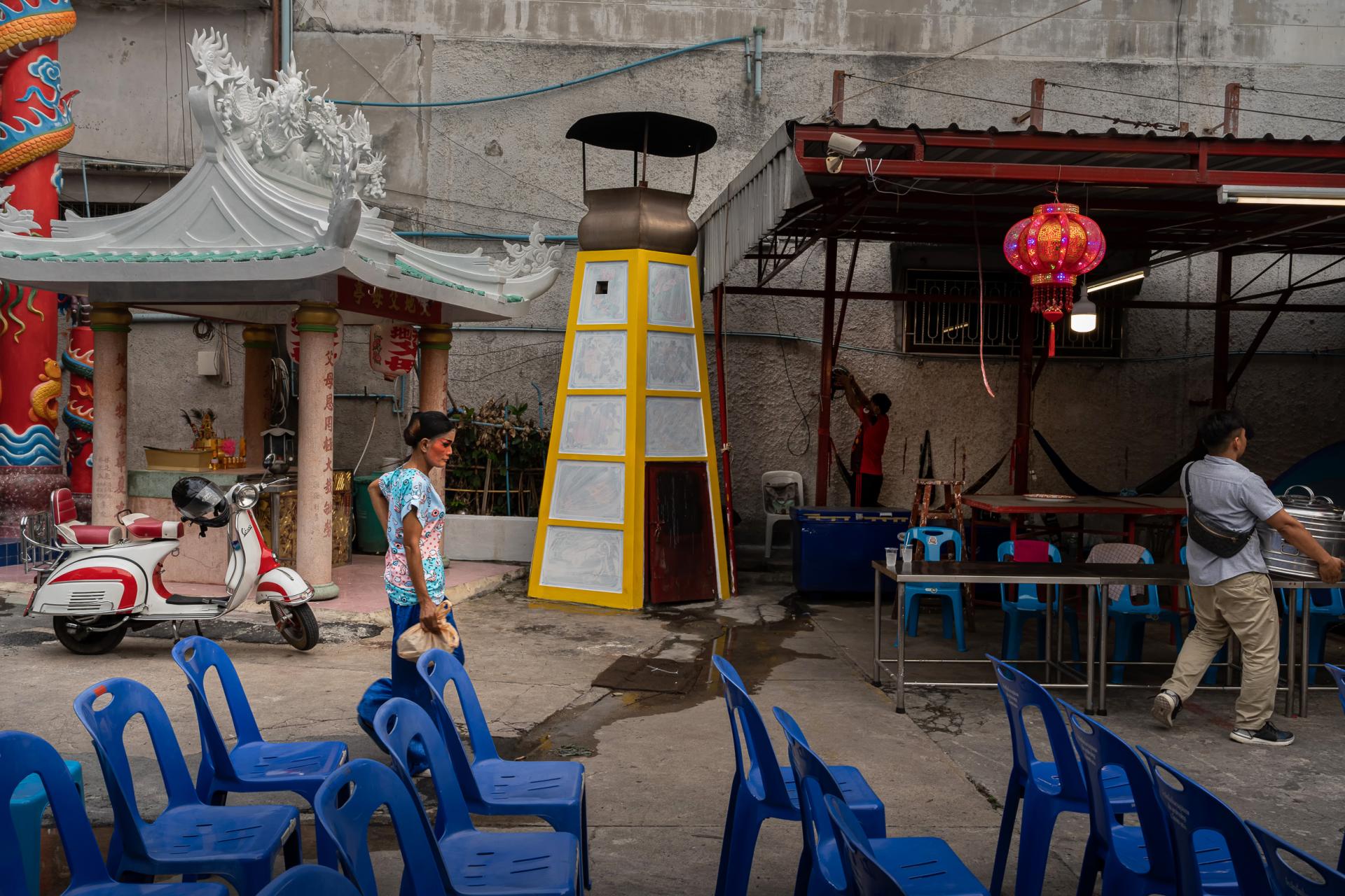 New York Photography Awards Winner - Chalang Gek Lao Chun Chinese Opera Company In Bangkok