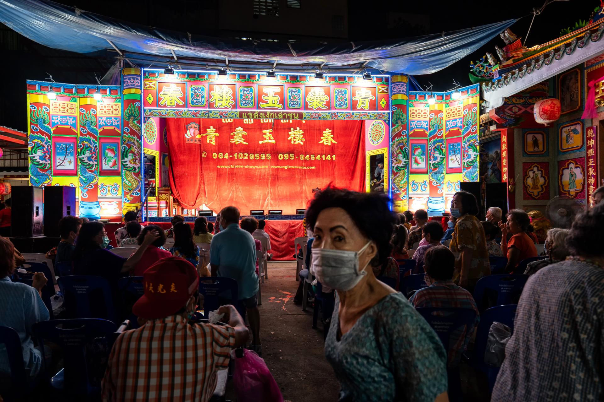 New York Photography Awards Winner - Chalang Gek Lao Chun Chinese Opera Company In Bangkok