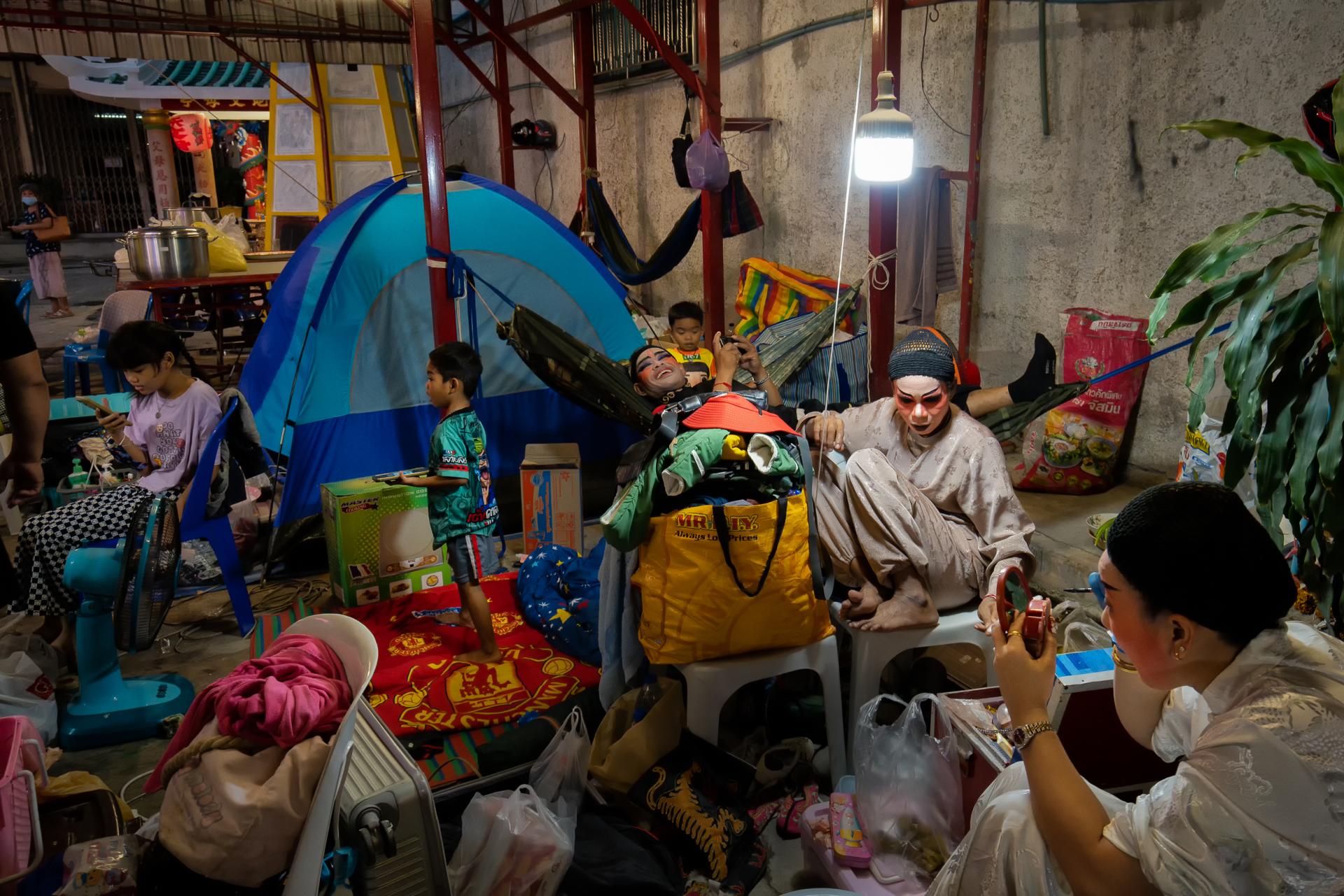 New York Photography Awards Winner - Chalang Gek Lao Chun Chinese Opera Company In Bangkok