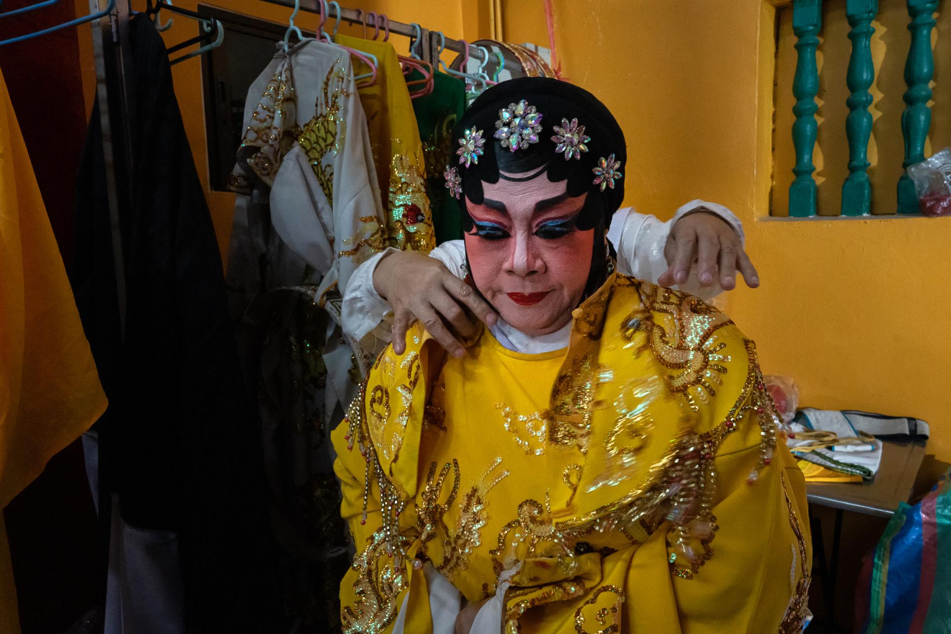 New York Photography Awards Winner - Chalang Gek Lao Chun Chinese Opera Company In Bangkok