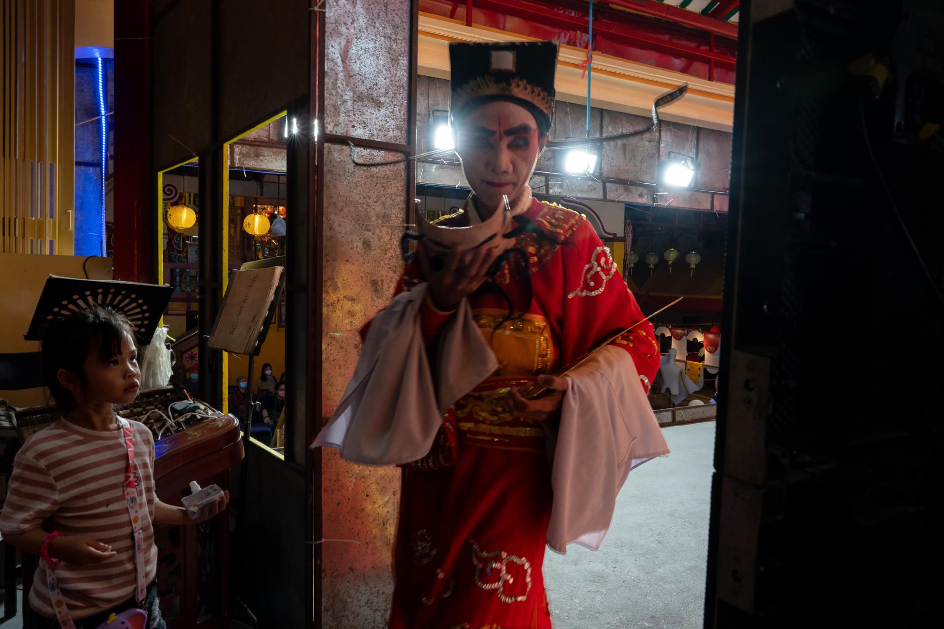 New York Photography Awards Winner - Chalang Gek Lao Chun Chinese Opera Company In Bangkok