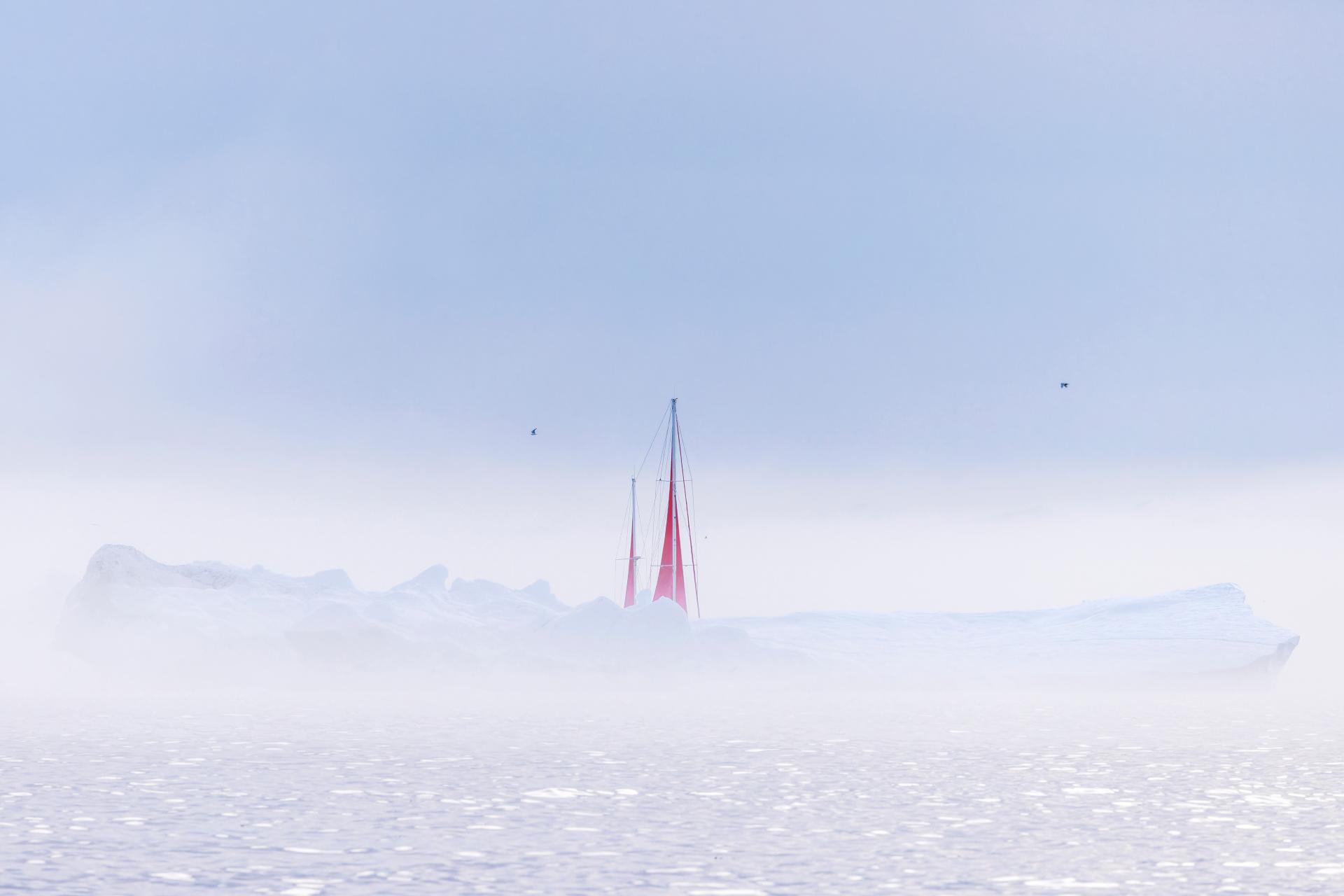 New York Photography Awards Winner - RED SAILS - THE ICEBERG