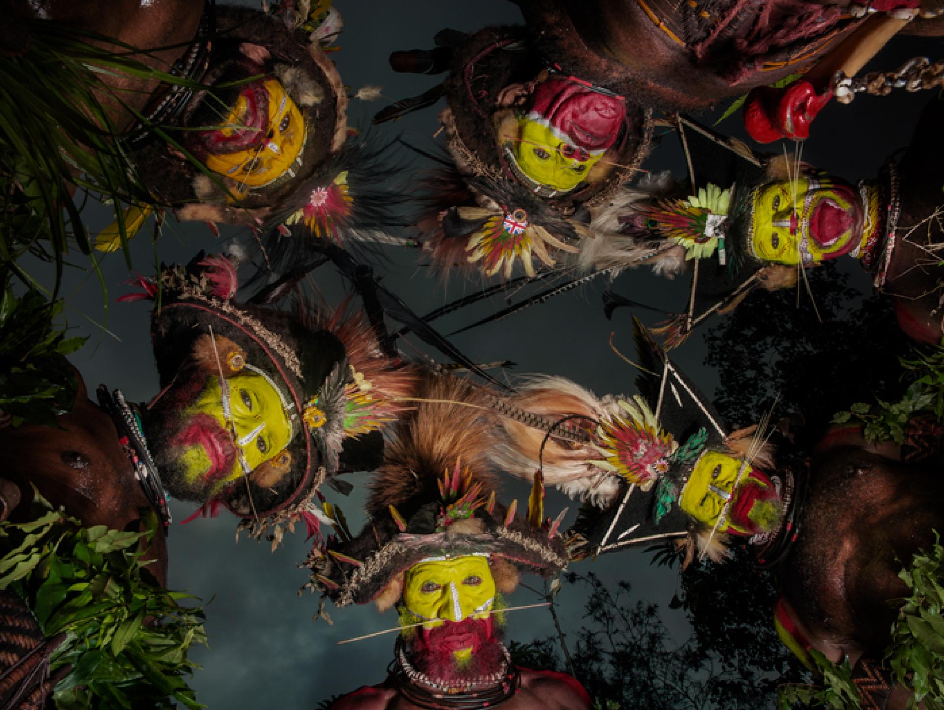 New York Photography Awards Winner - Indigenous Huli Men