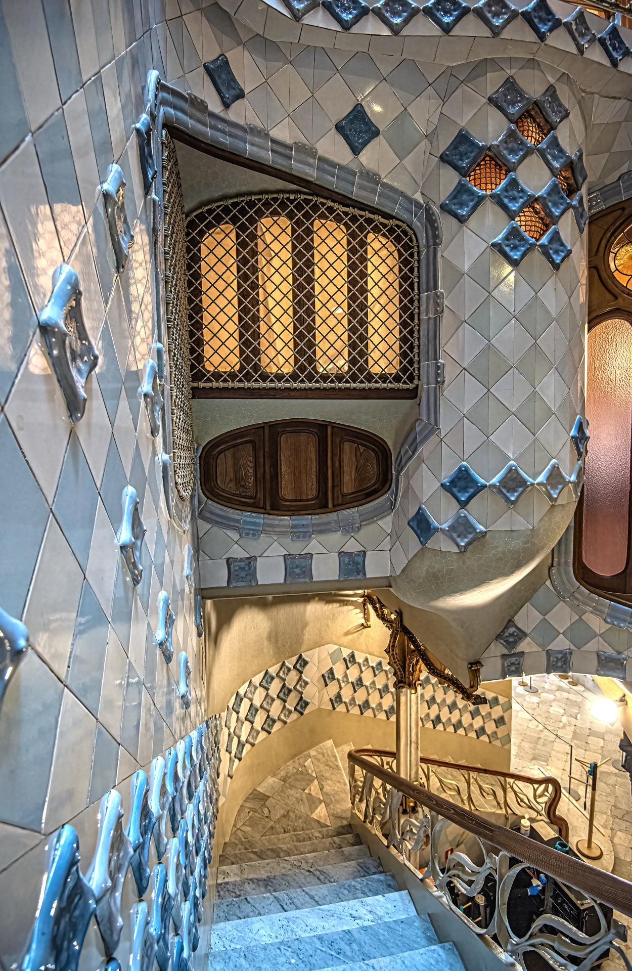 New York Photography Awards Winner - Casa Batlló, Stairs