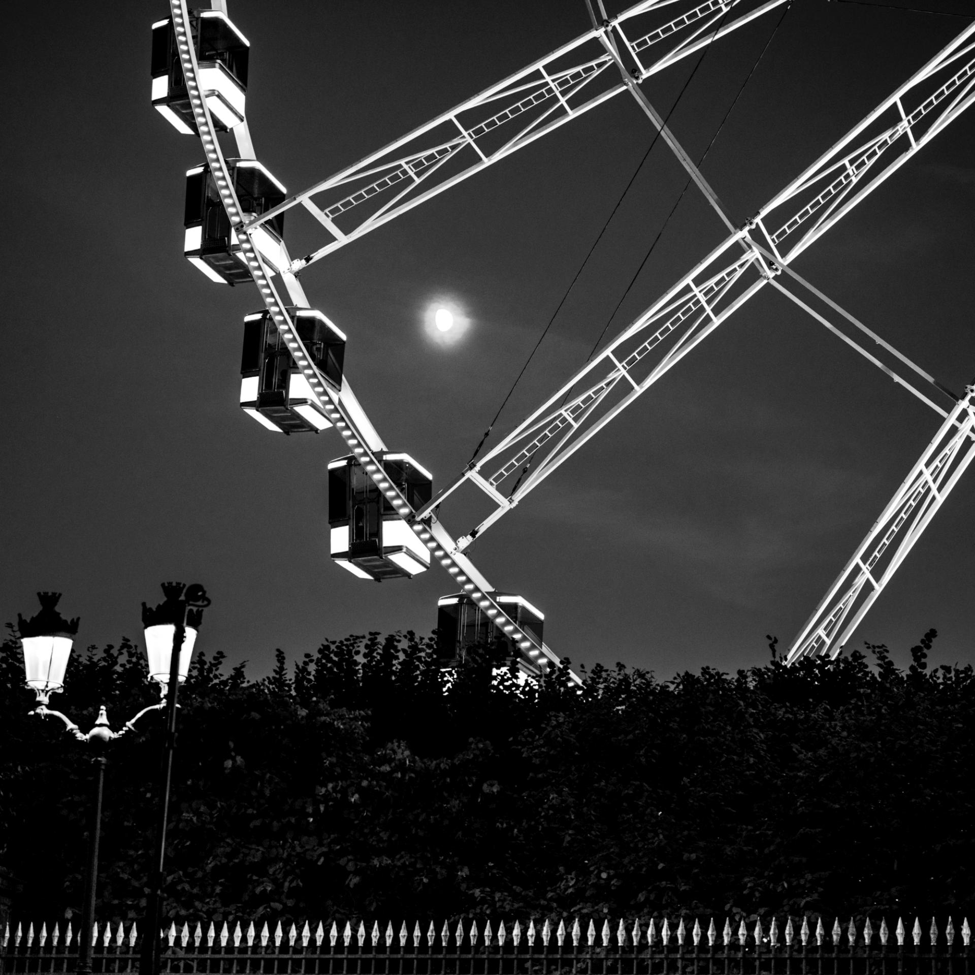 New York Photography Awards Winner - Ferris wheel in the moonlight