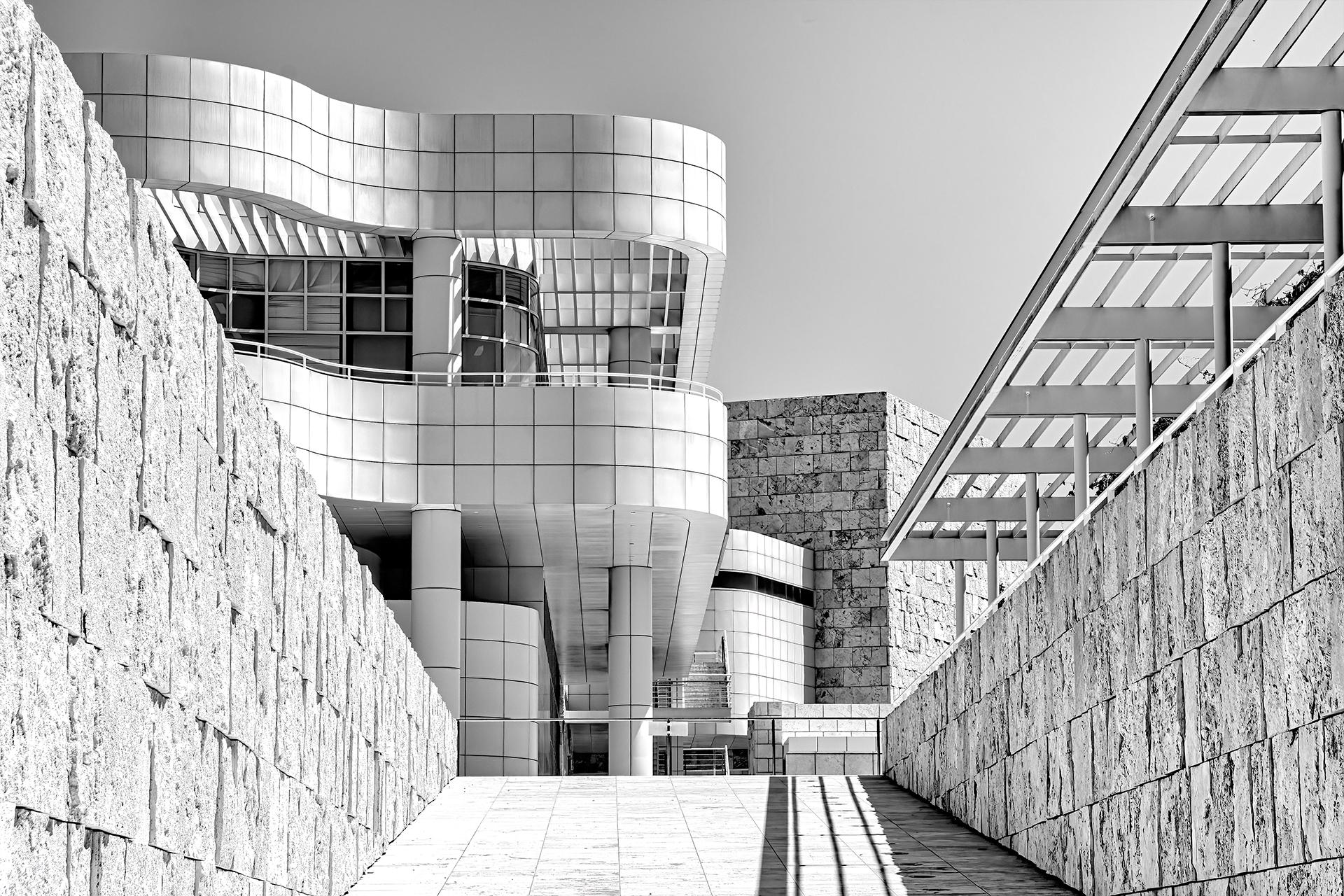 New York Photography Awards Winner - Getty Center: Collision of Form and Texture