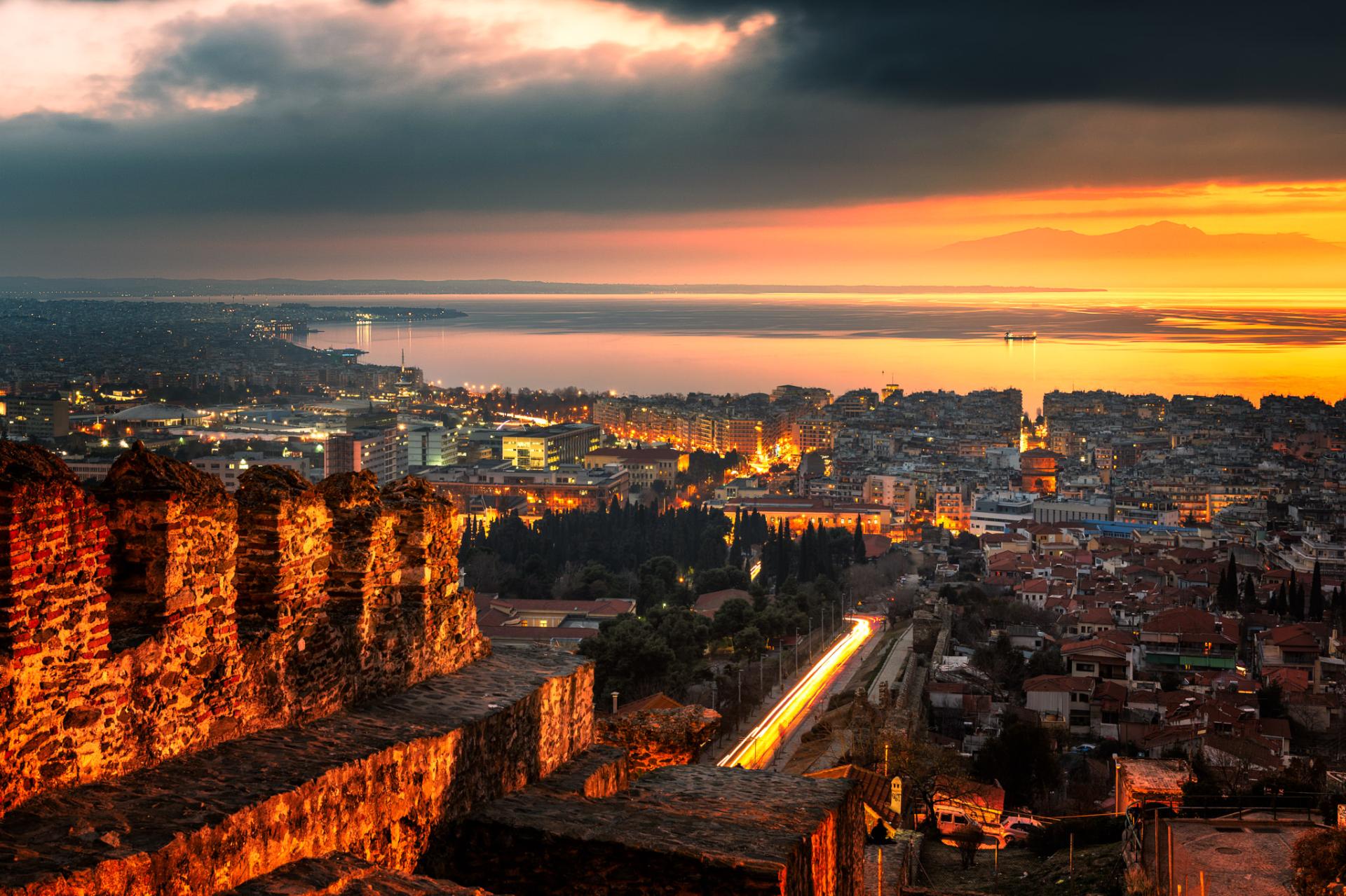 New York Photography Awards Winner - Sunset from the Eptapyrgio Castle | Thessaloniki, Greece