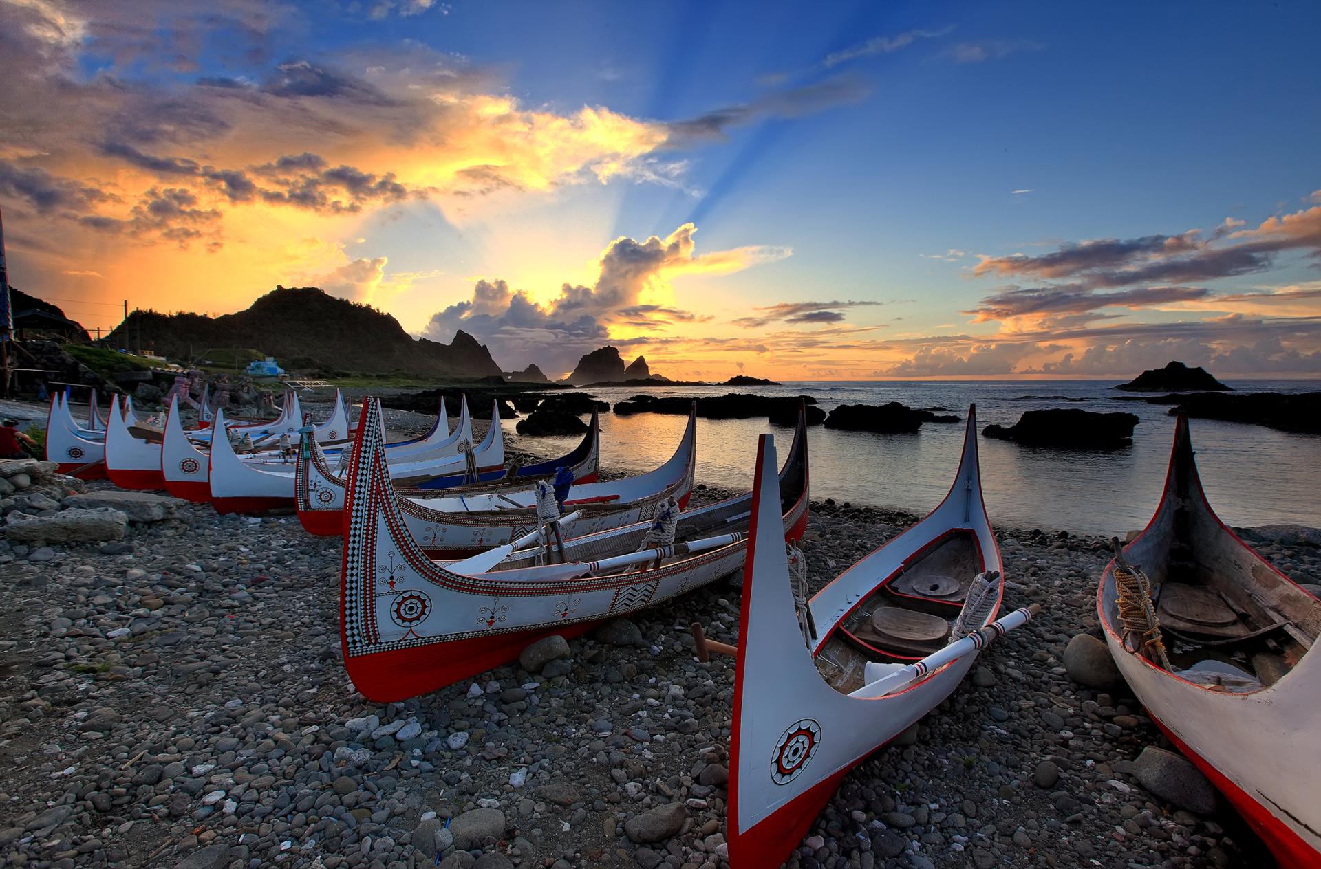 New York Photography Awards Winner - Sunrise on a remote and primitive mysterious island