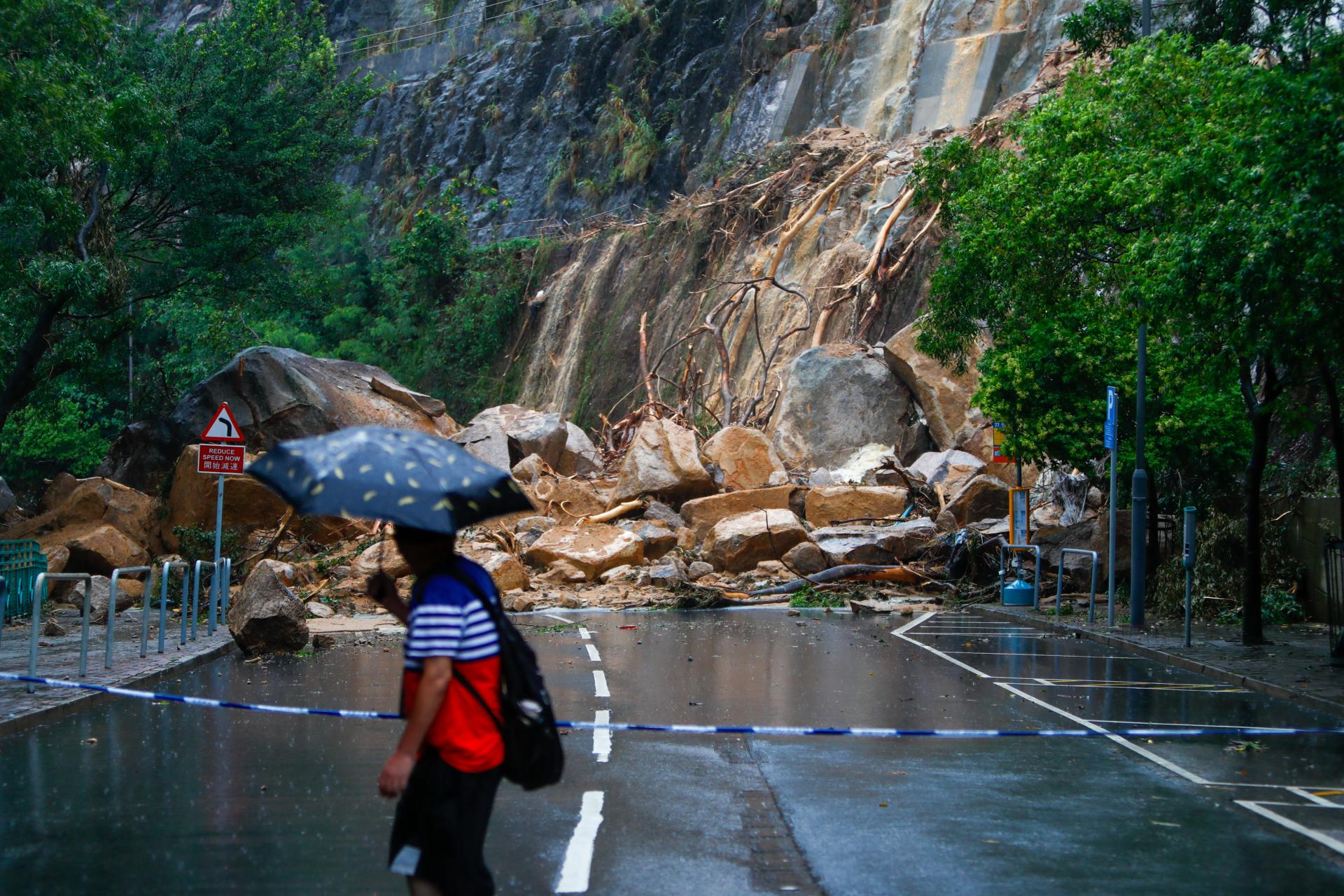 New York Photography Awards Winner - Once-in-a-century rainstorm submerged Hong Kong