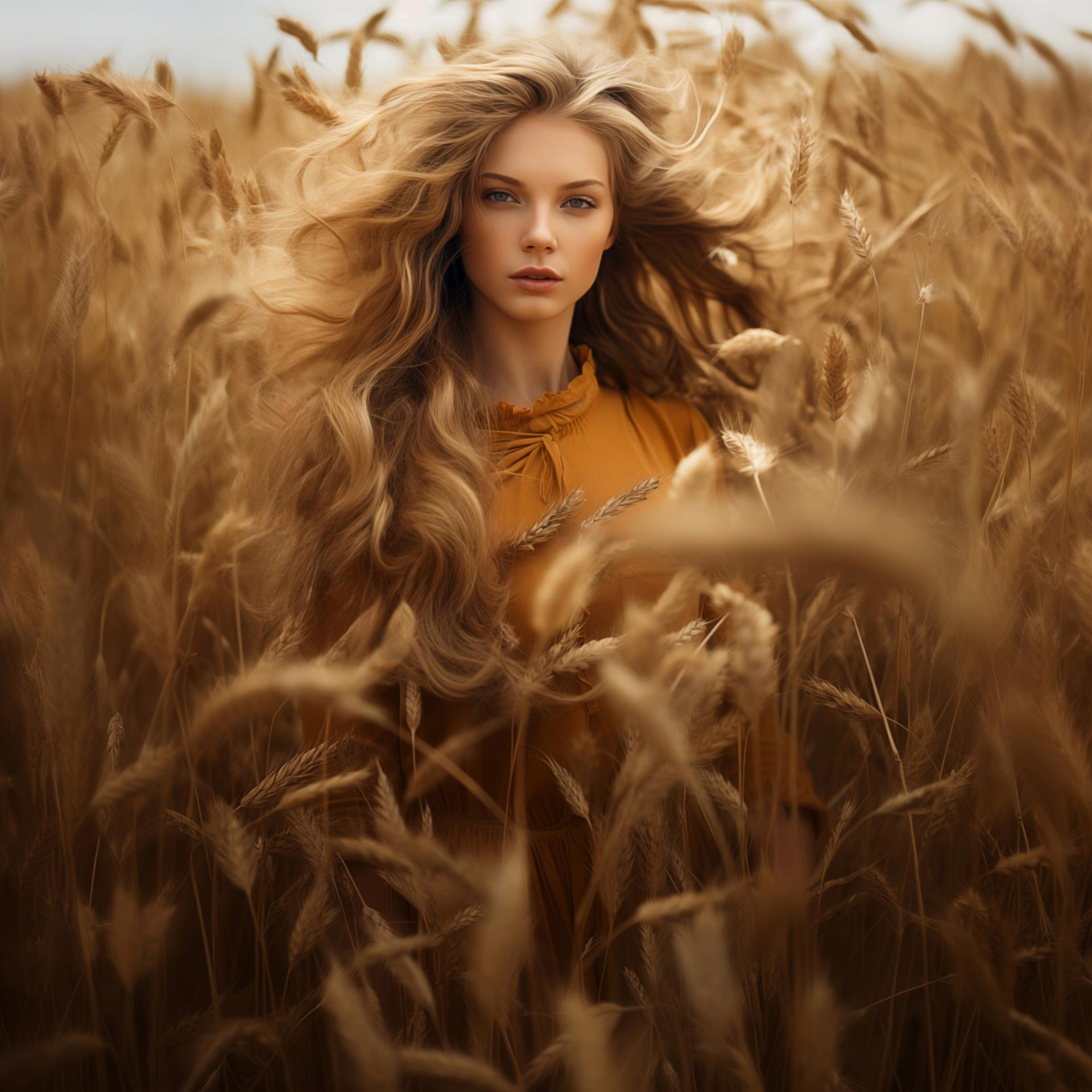 New York Photography Awards Winner - In the wheat field of your hair