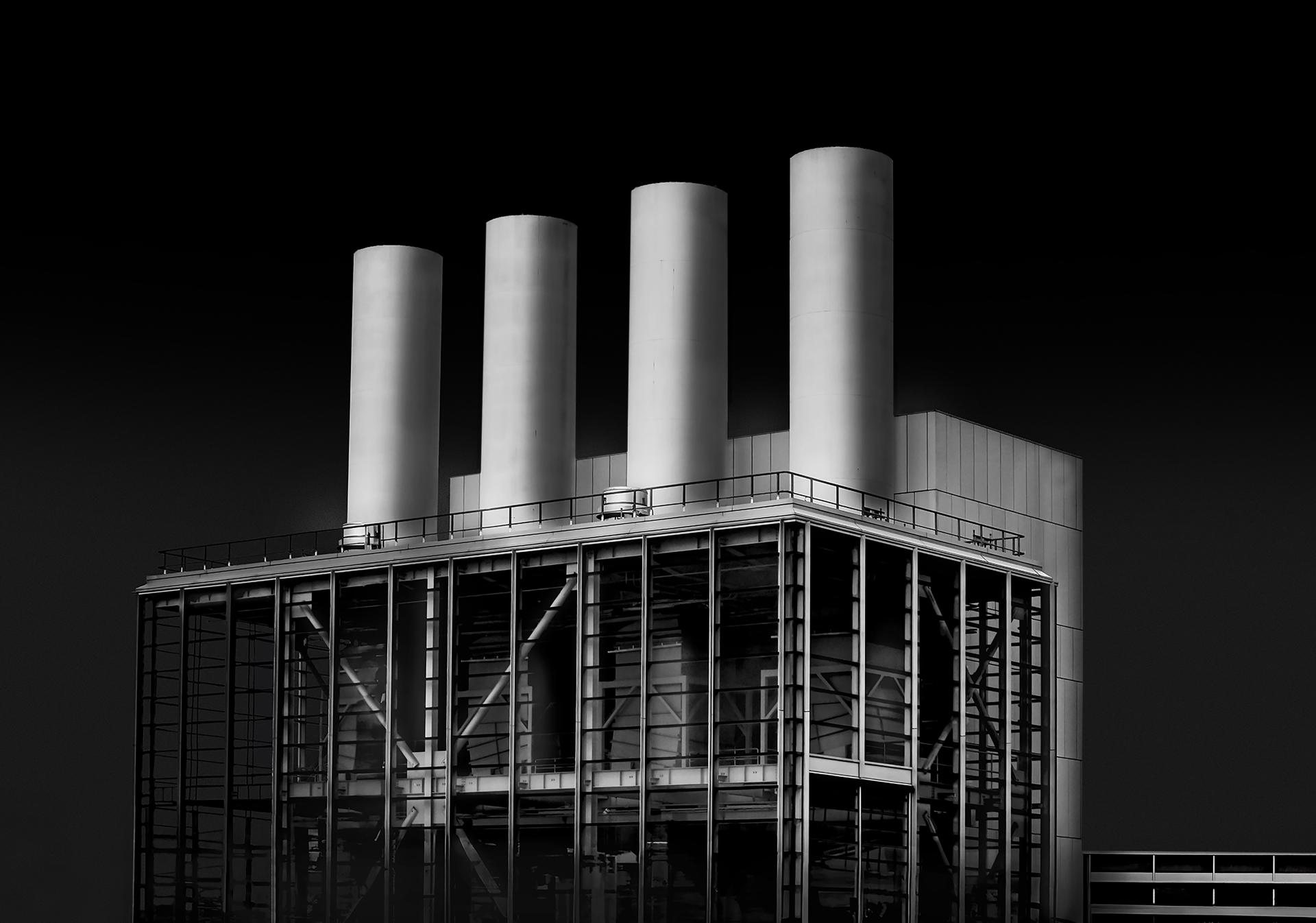 New York Photography Awards Winner - The Hidden Art of Industry: A Black-and-White Exploration