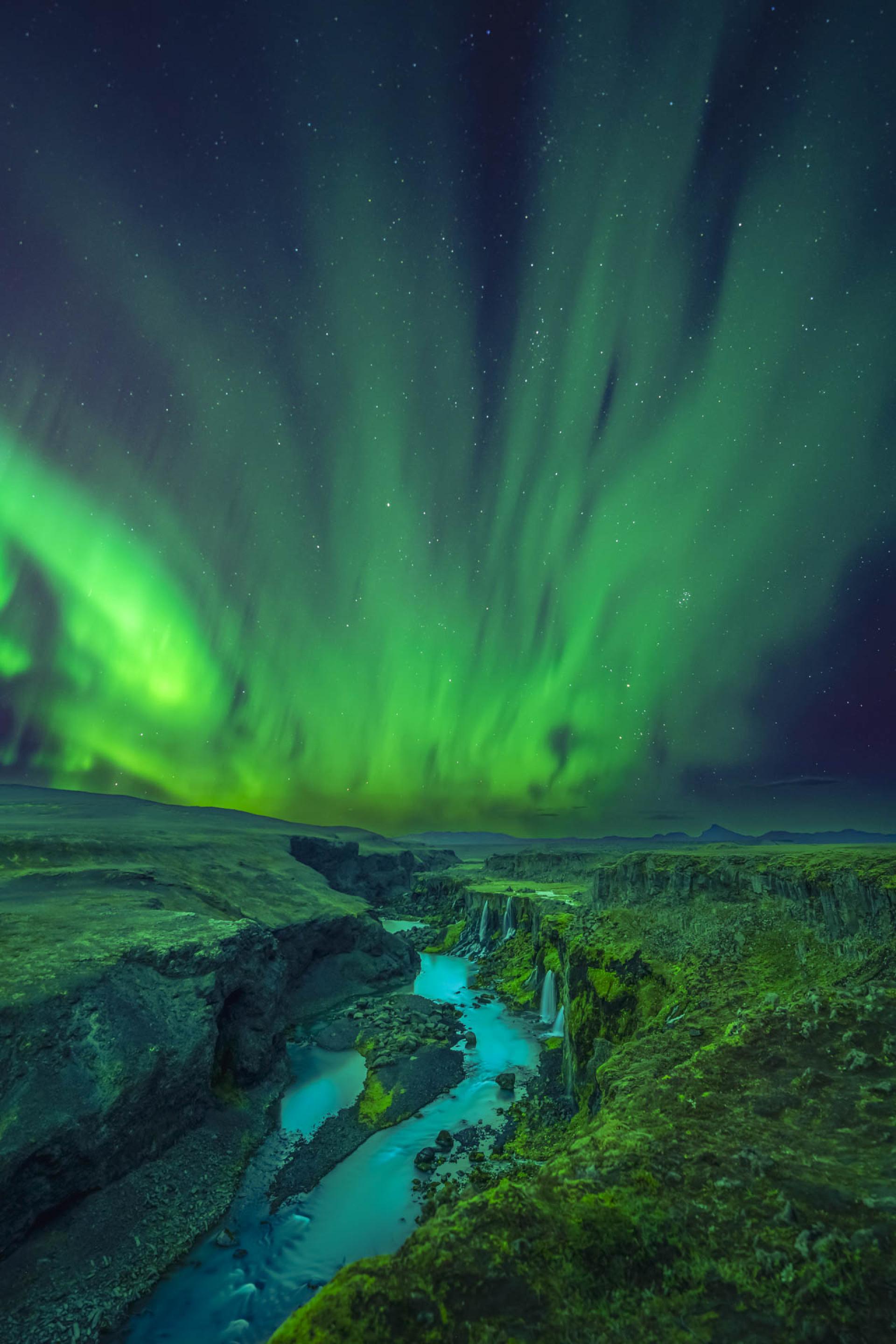 New York Photography Awards Winner - Night Magic at Sigöldugljúfur