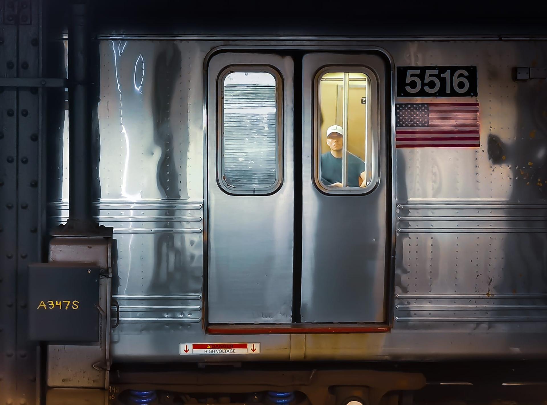 New York Photography Awards Winner -  Man in the NY Subway