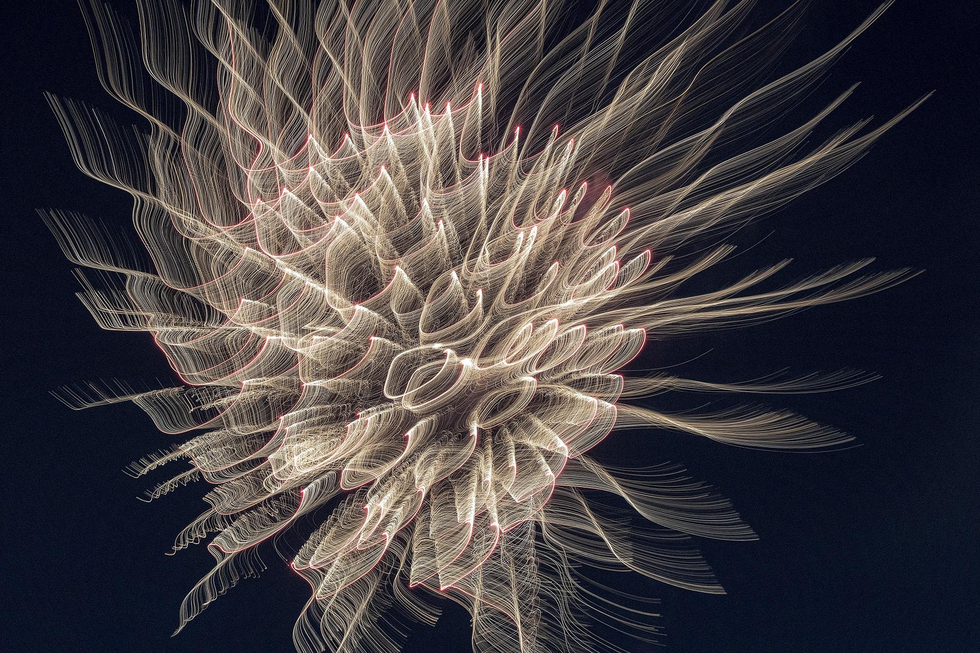 New York Photography Awards Winner - Kinetic expression of fireworks