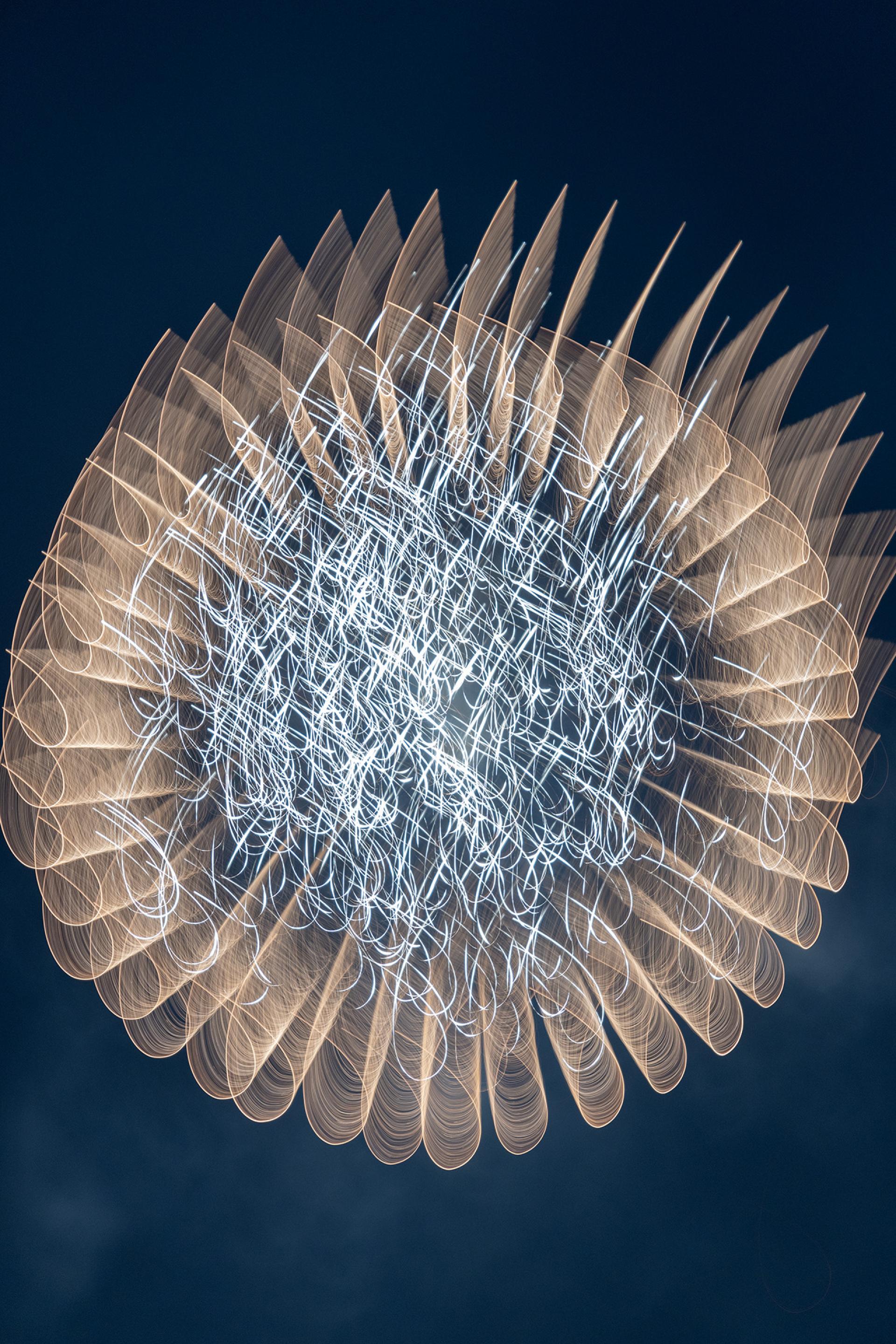 New York Photography Awards Winner - Kinetic expression of fireworks