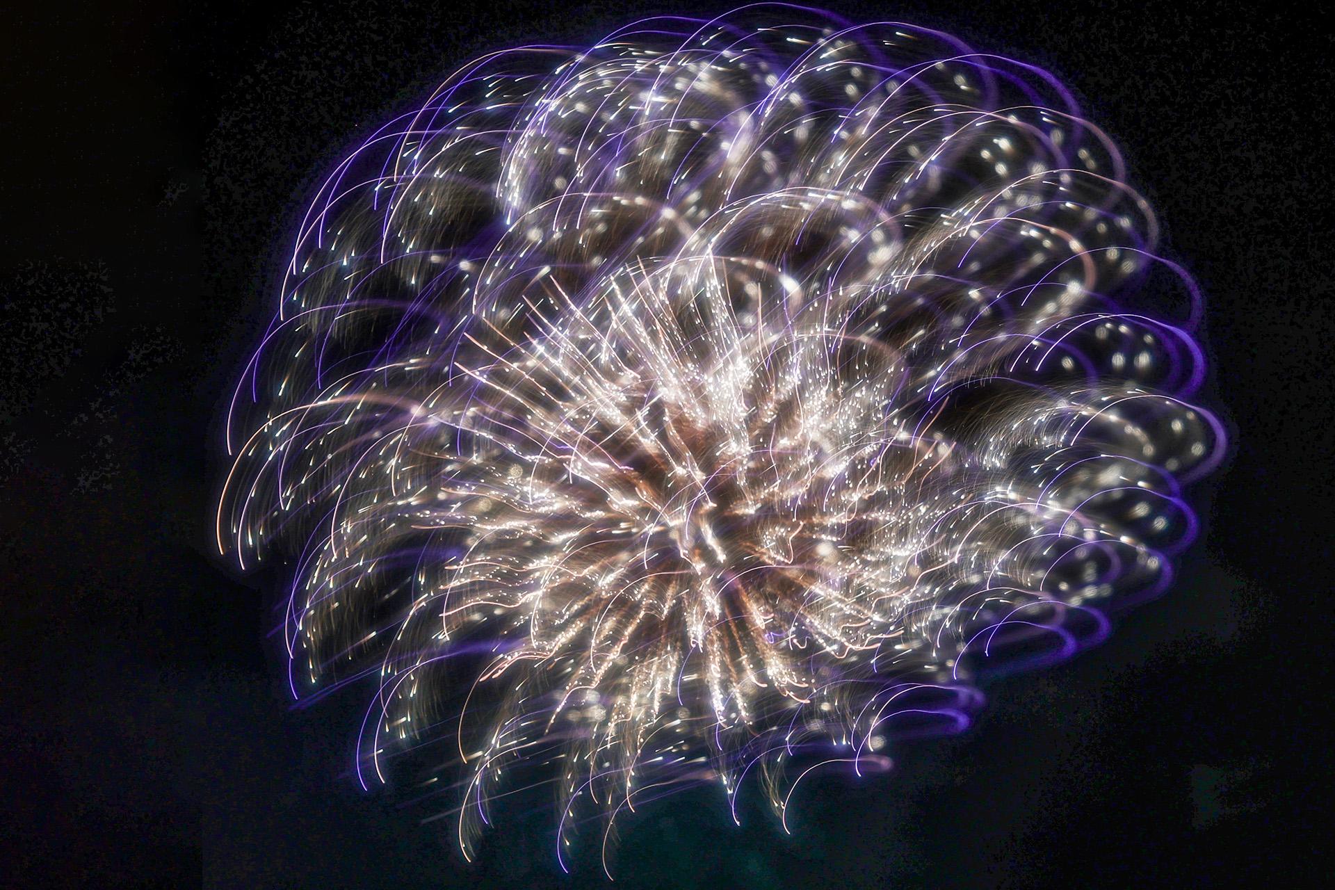 New York Photography Awards Winner - Kinetic expression of fireworks