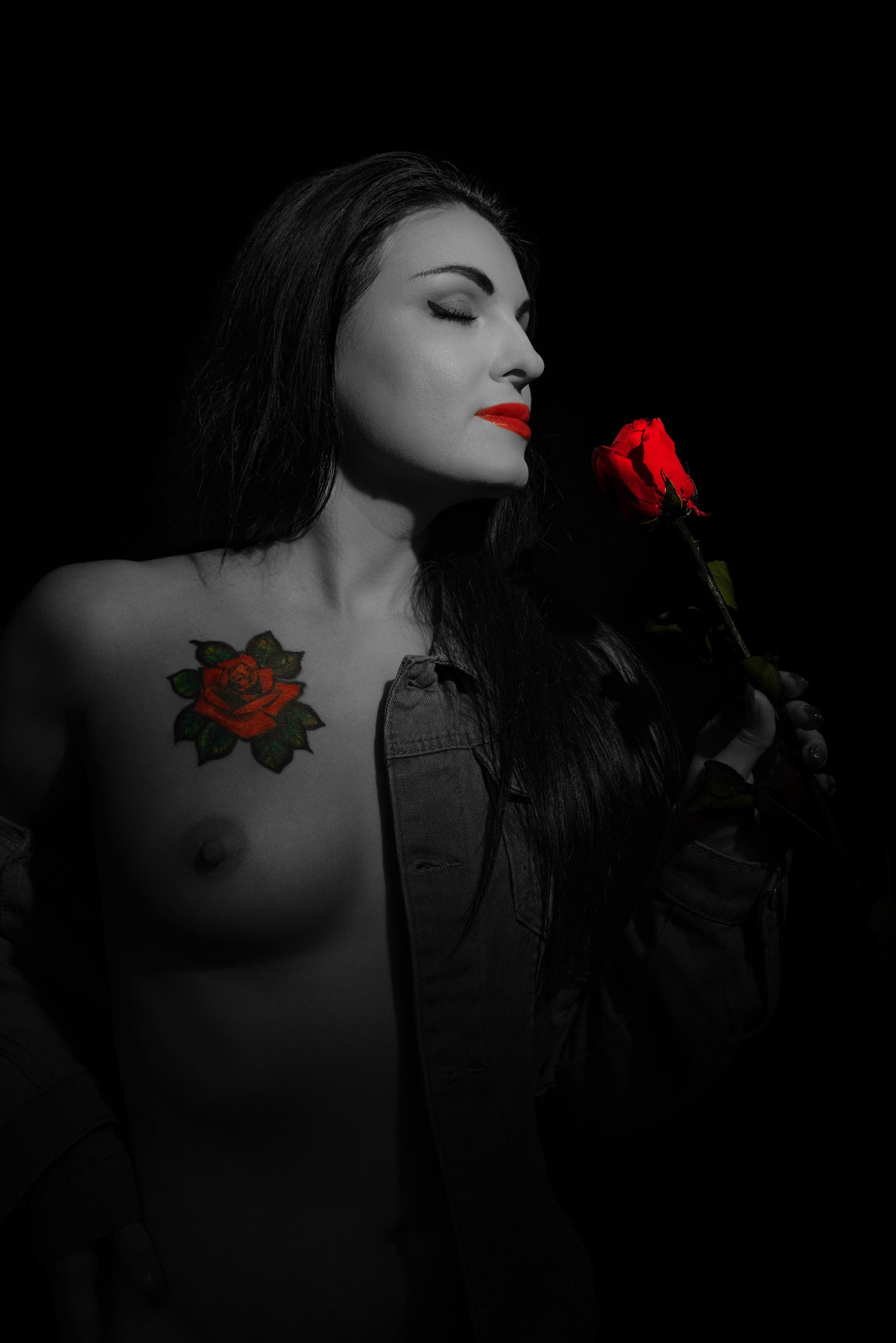 New York Photography Awards Winner - Red Rose Lady