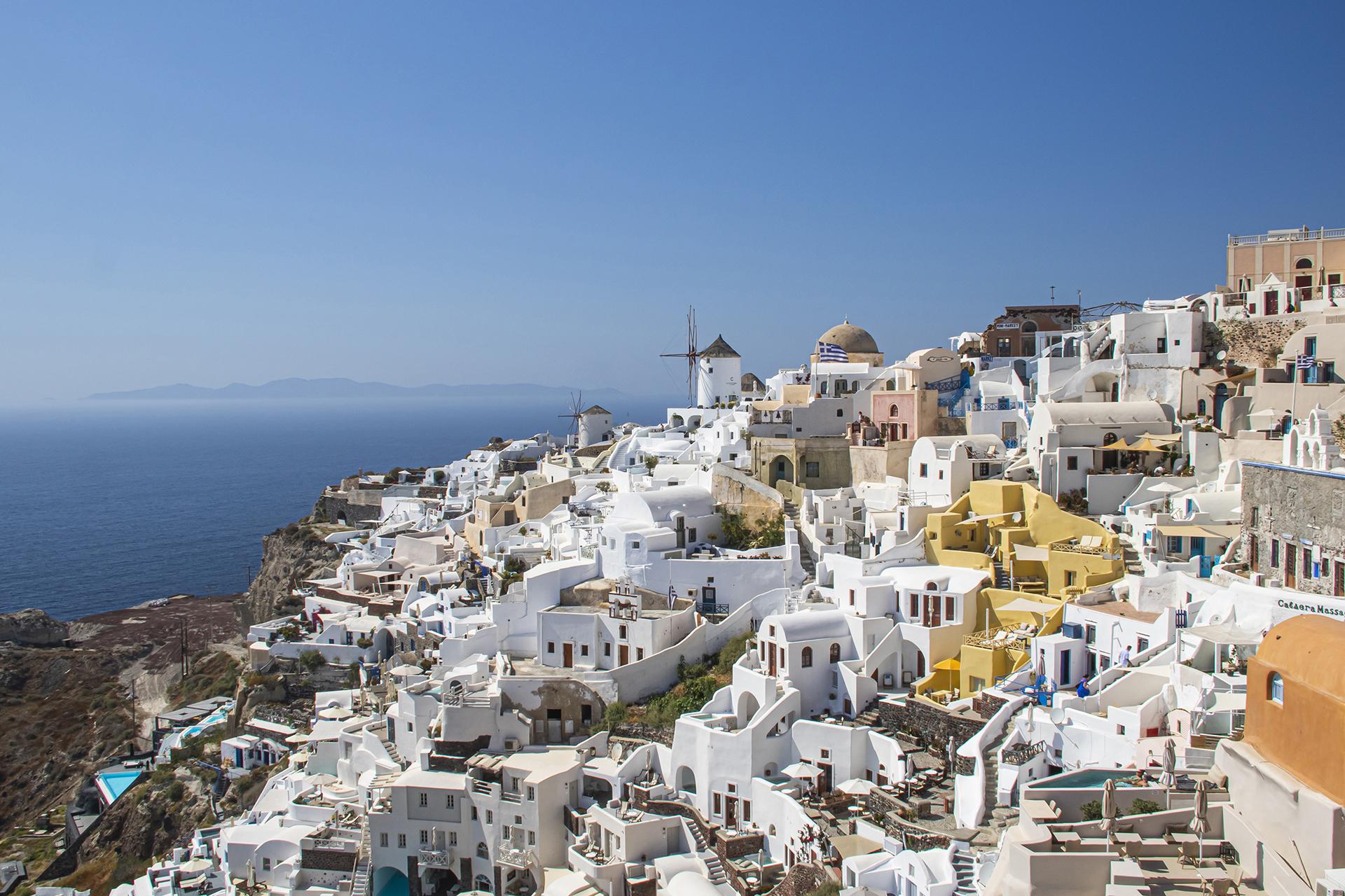 New York Photography Awards Winner - Santorini - In White And Blue