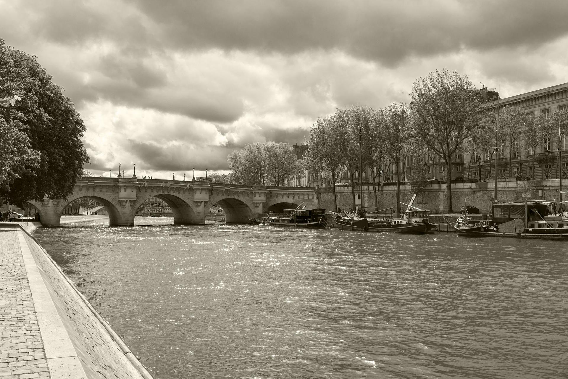 New York Photography Awards Winner - Clouds Over Seine