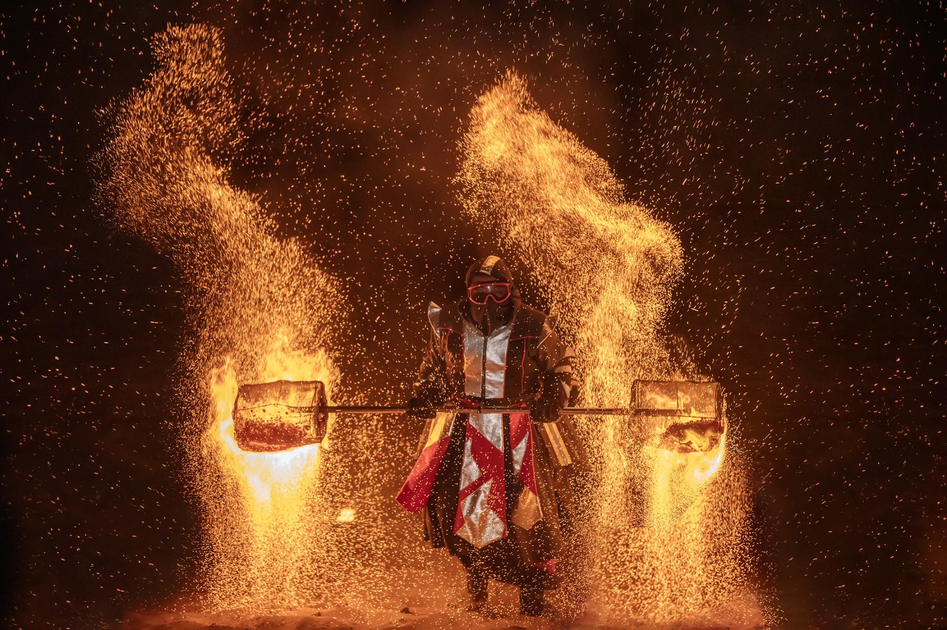 New York Photography Awards Winner - fire dance show