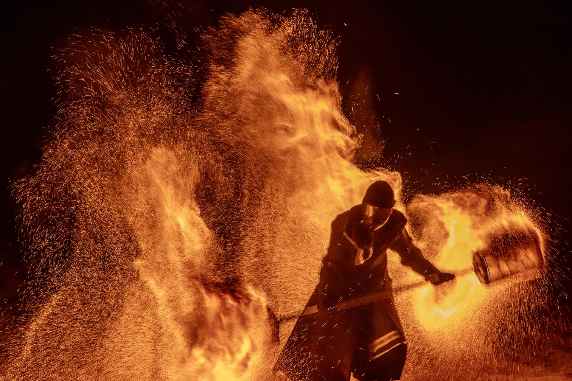 New York Photography Awards Winner - fire dance show