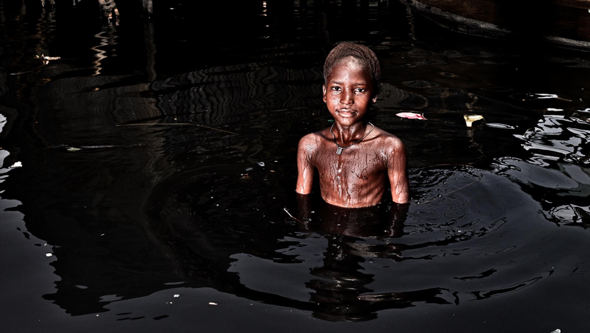 New York Photography Awards Winner - Bath in the dirty water