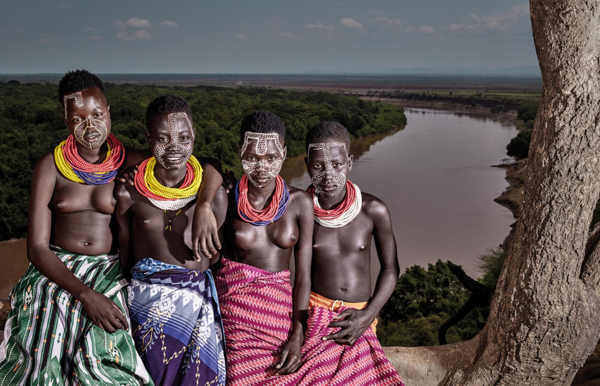 New York Photography Awards Winner - Friends in front of the Omo River