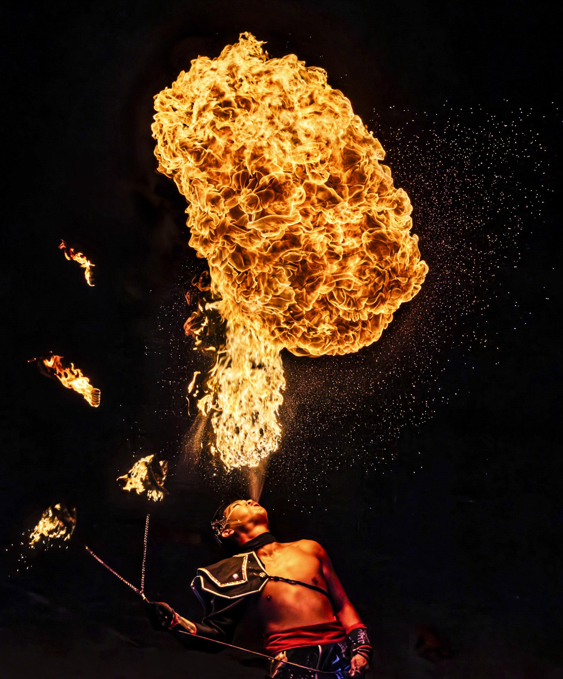 New York Photography Awards Winner - Flames soaring into the sky