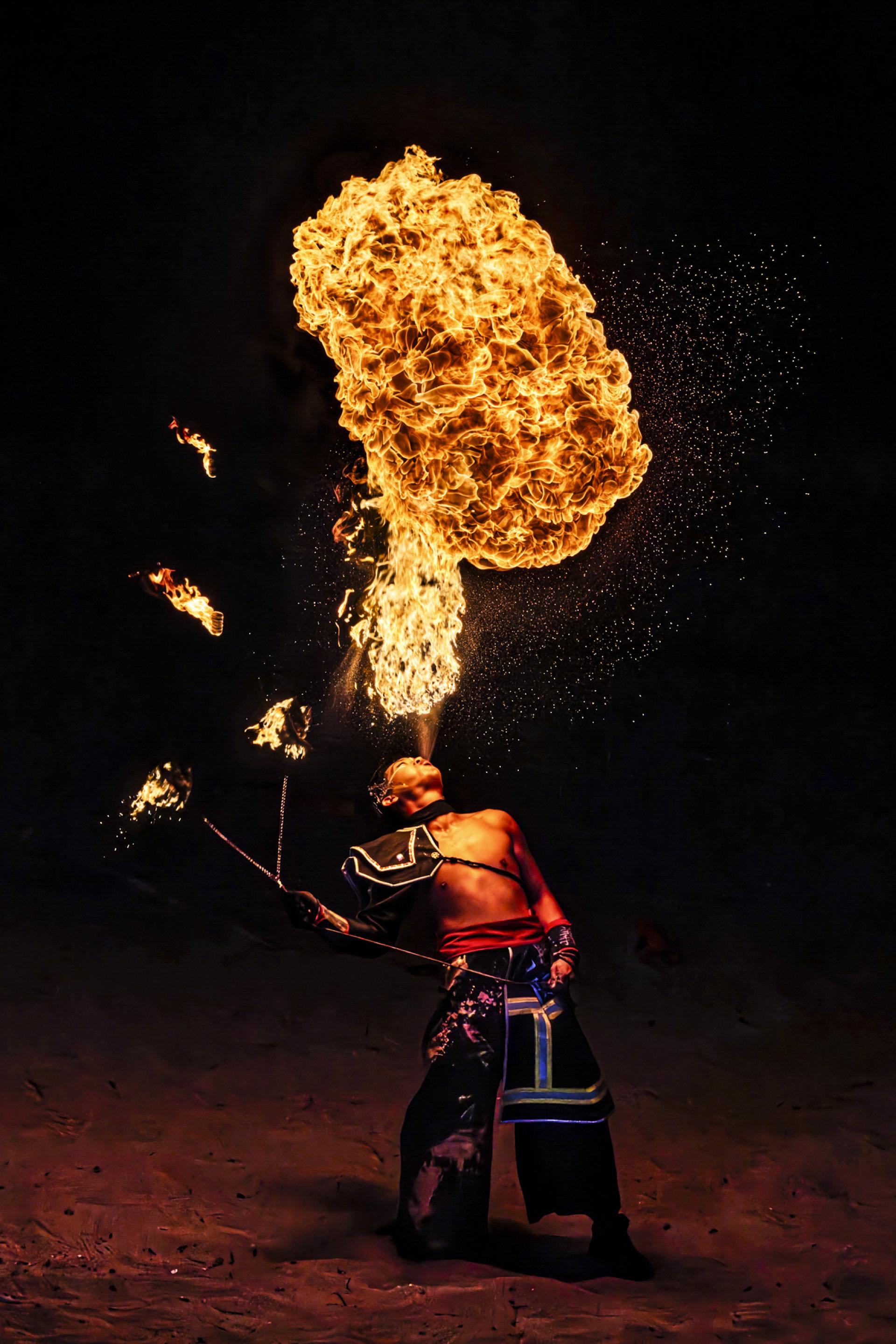 New York Photography Awards Winner - Big fire dance