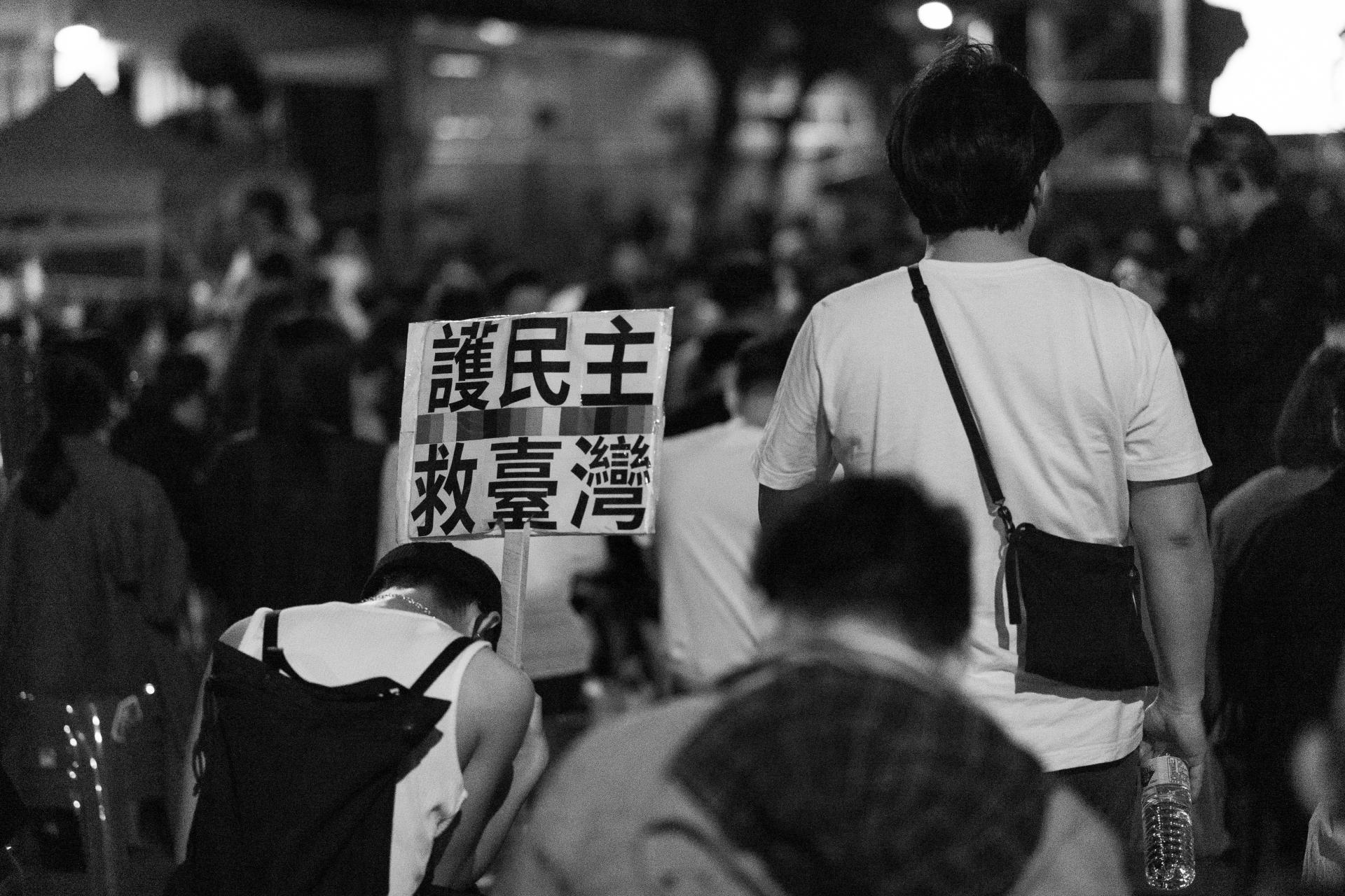 New York Photography Awards Winner - Blue Bird -Protest against the expansion of powers of Taiwan