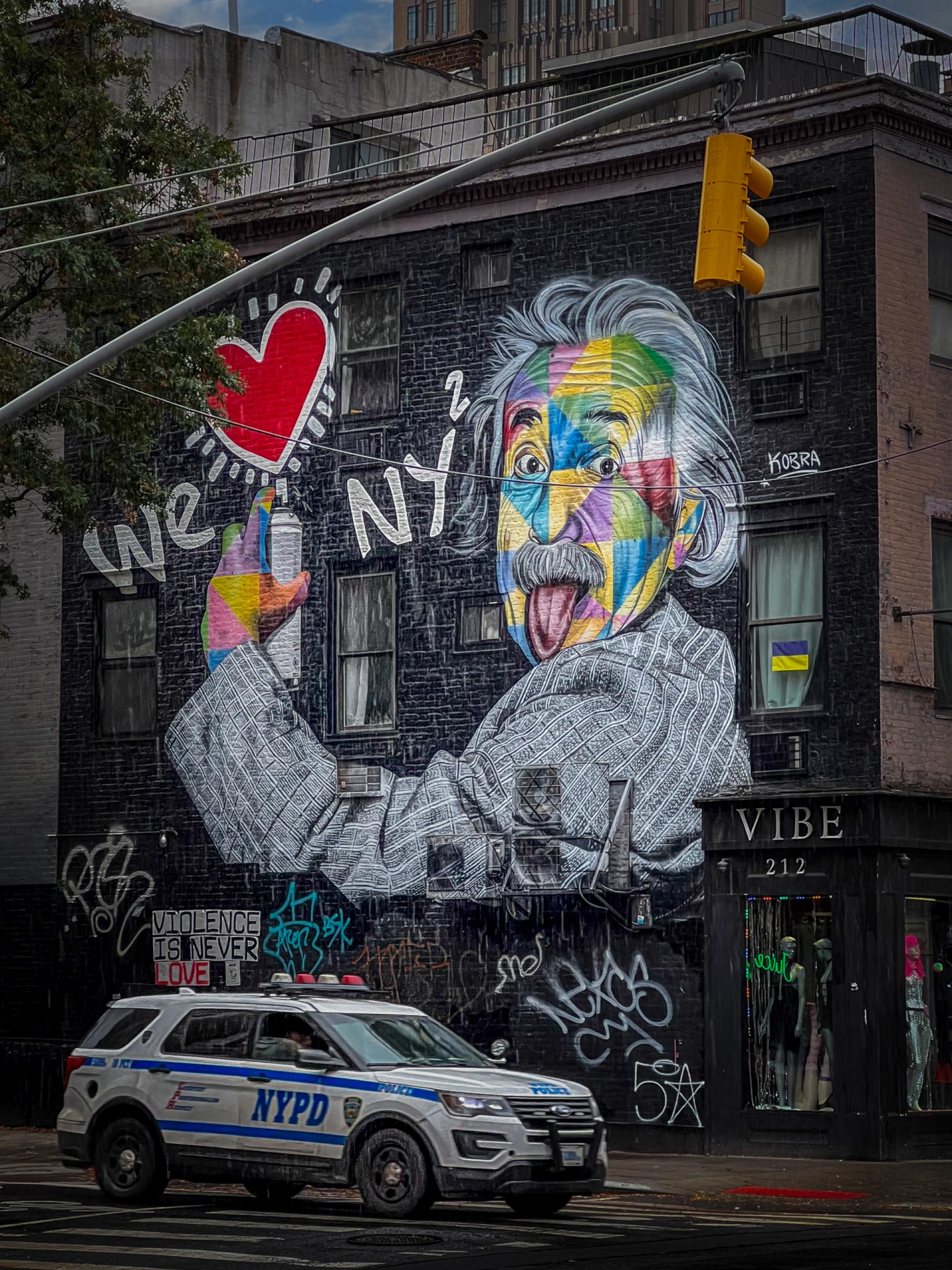 New York Photography Awards Winner - Einstein loves NY...!