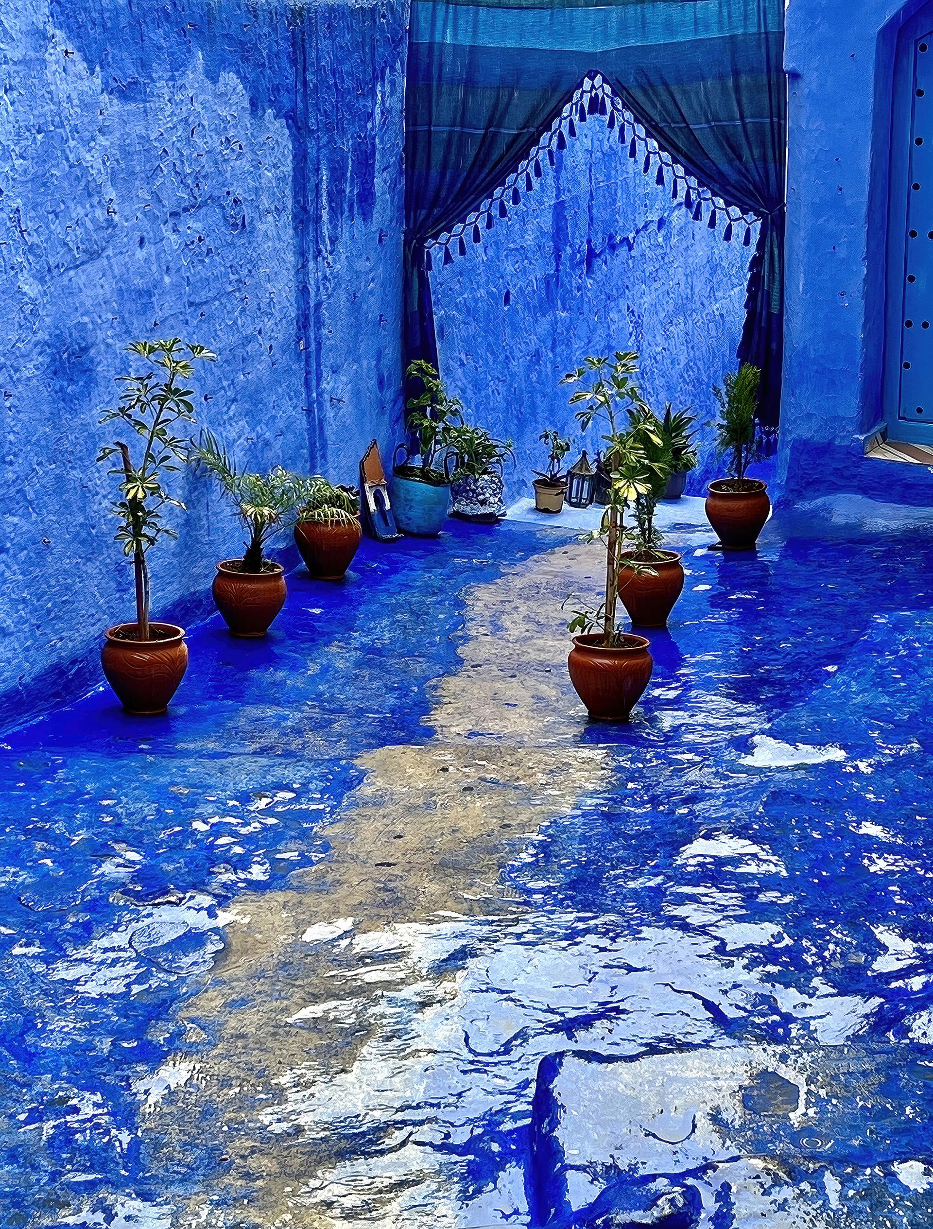 New York Photography Awards Winner - Rainy Morning in the Blue City