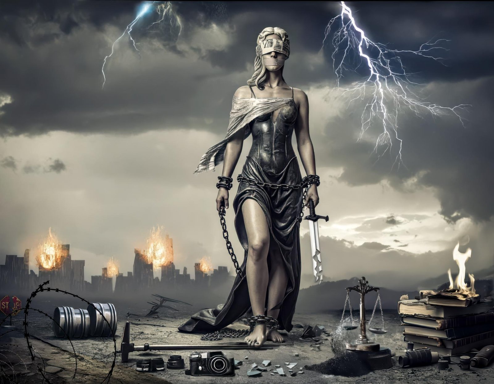 New York Photography Awards Winner - Broken Liberty