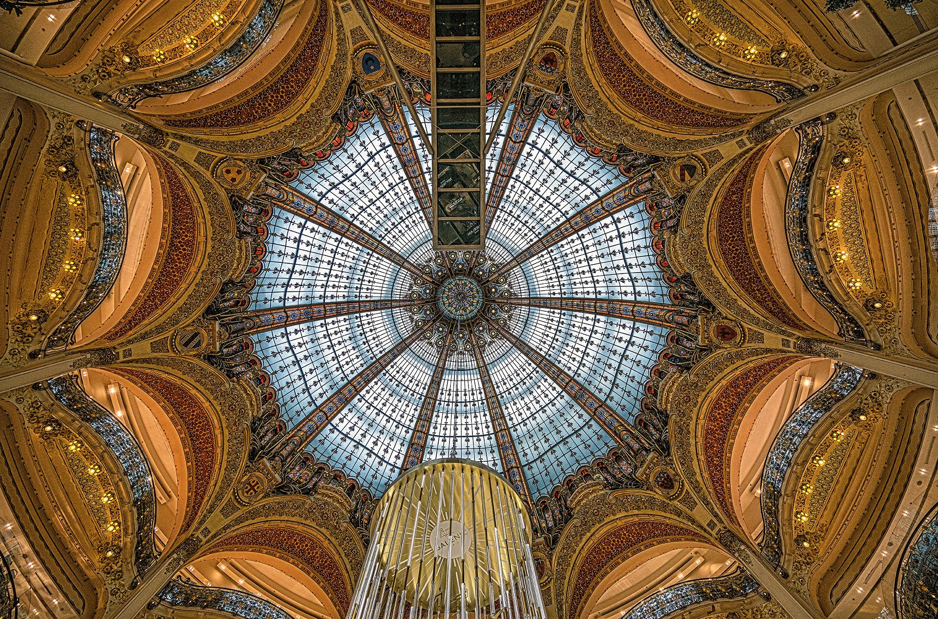 New York Photography Awards Winner - Galeries Lafayette Ceiling