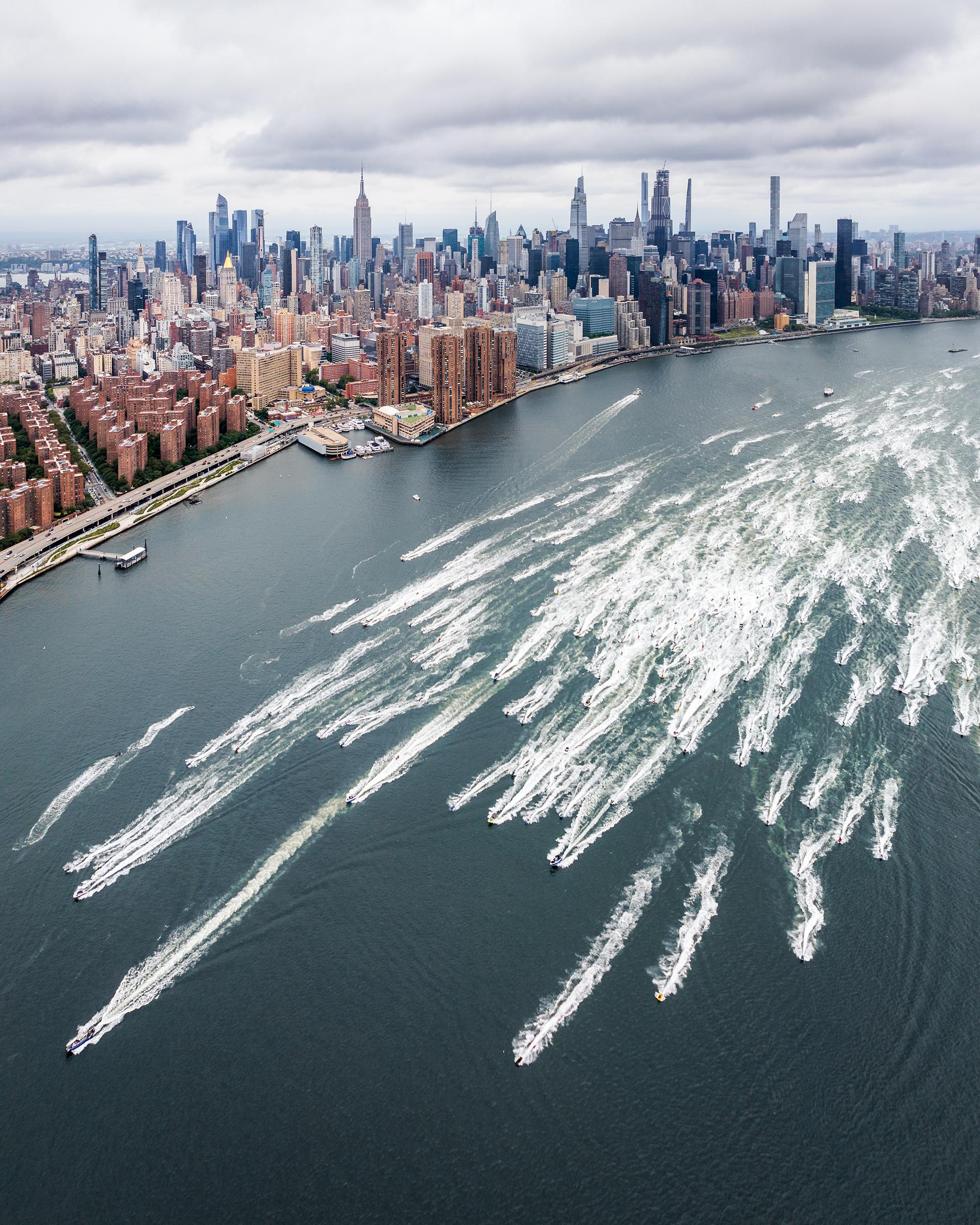 New York Photography Awards Winner - The Great NYC Jet Ski Armada