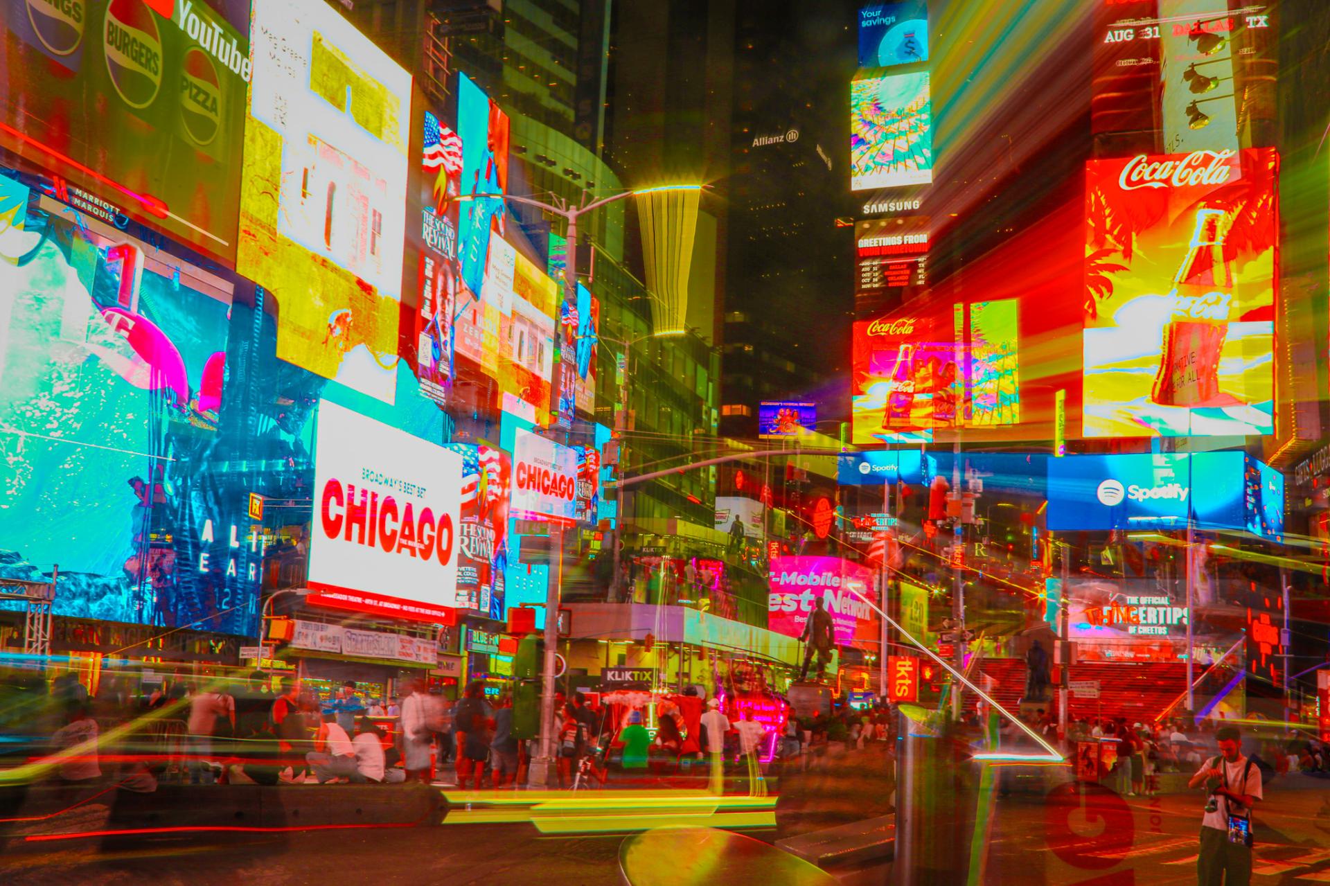 New York Photography Awards Winner - Times Square in Motion