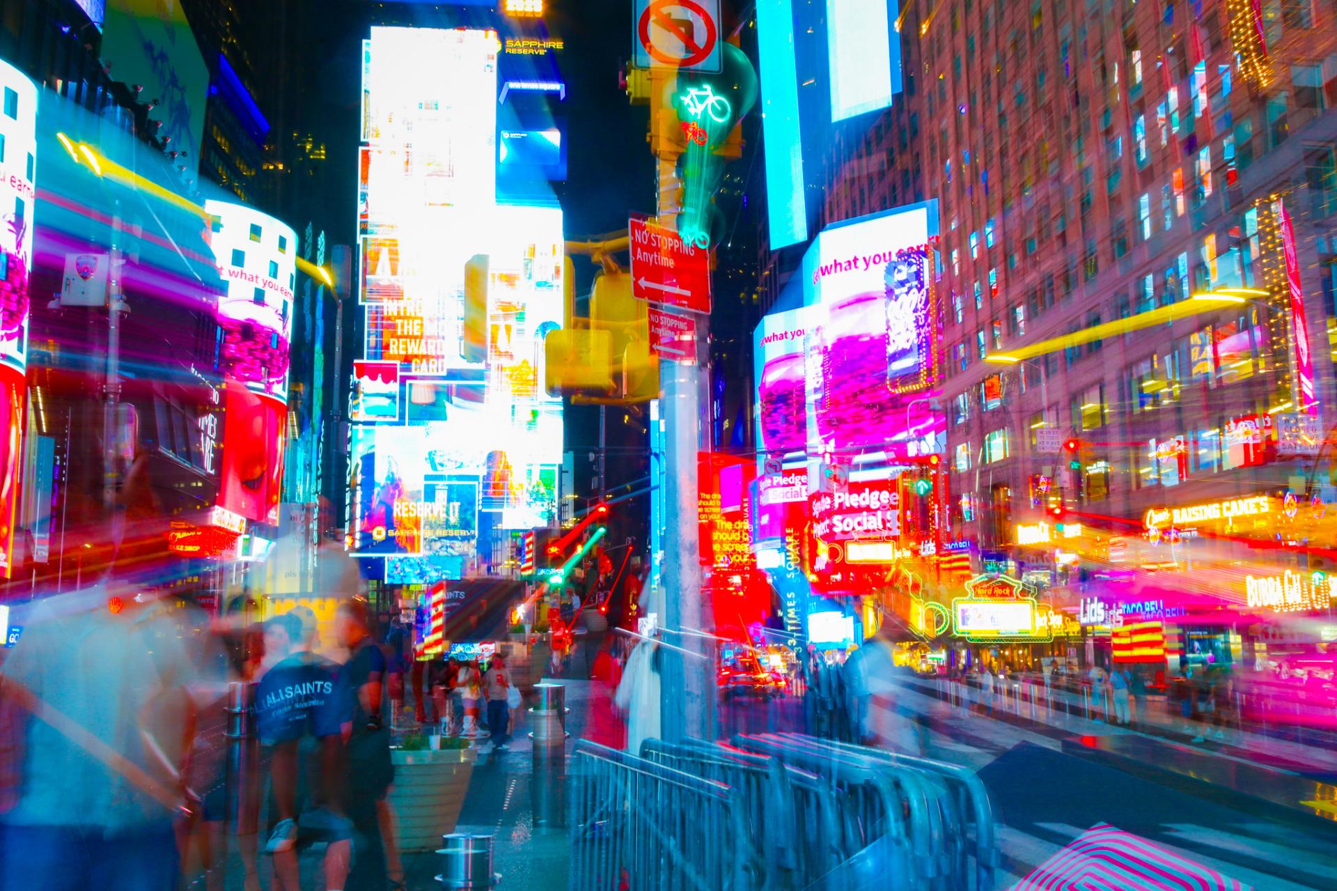 New York Photography Awards Winner - Times Square in Motion