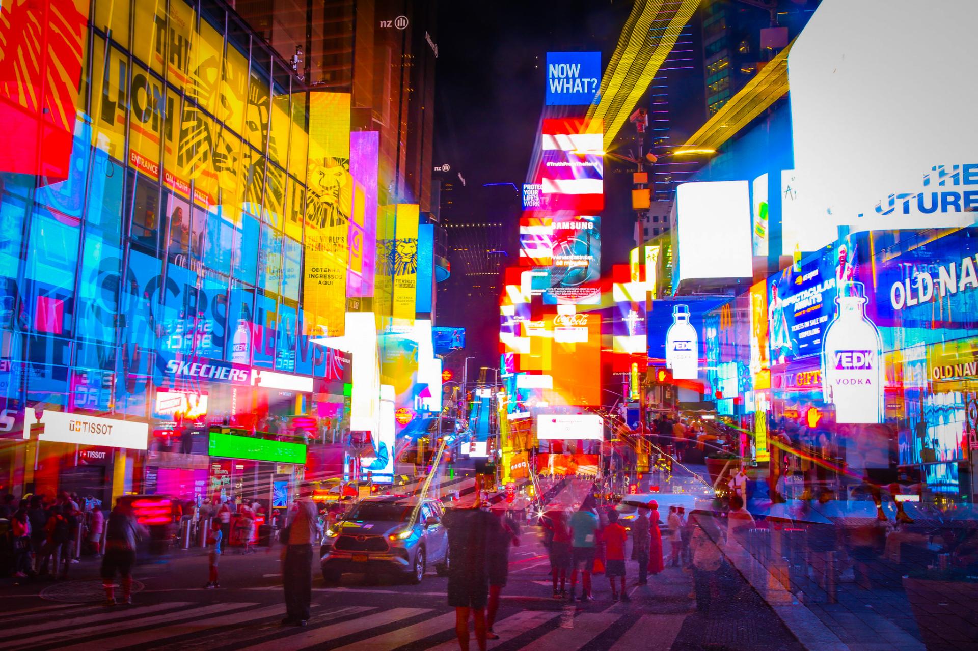 New York Photography Awards Winner - Times Square in Motion