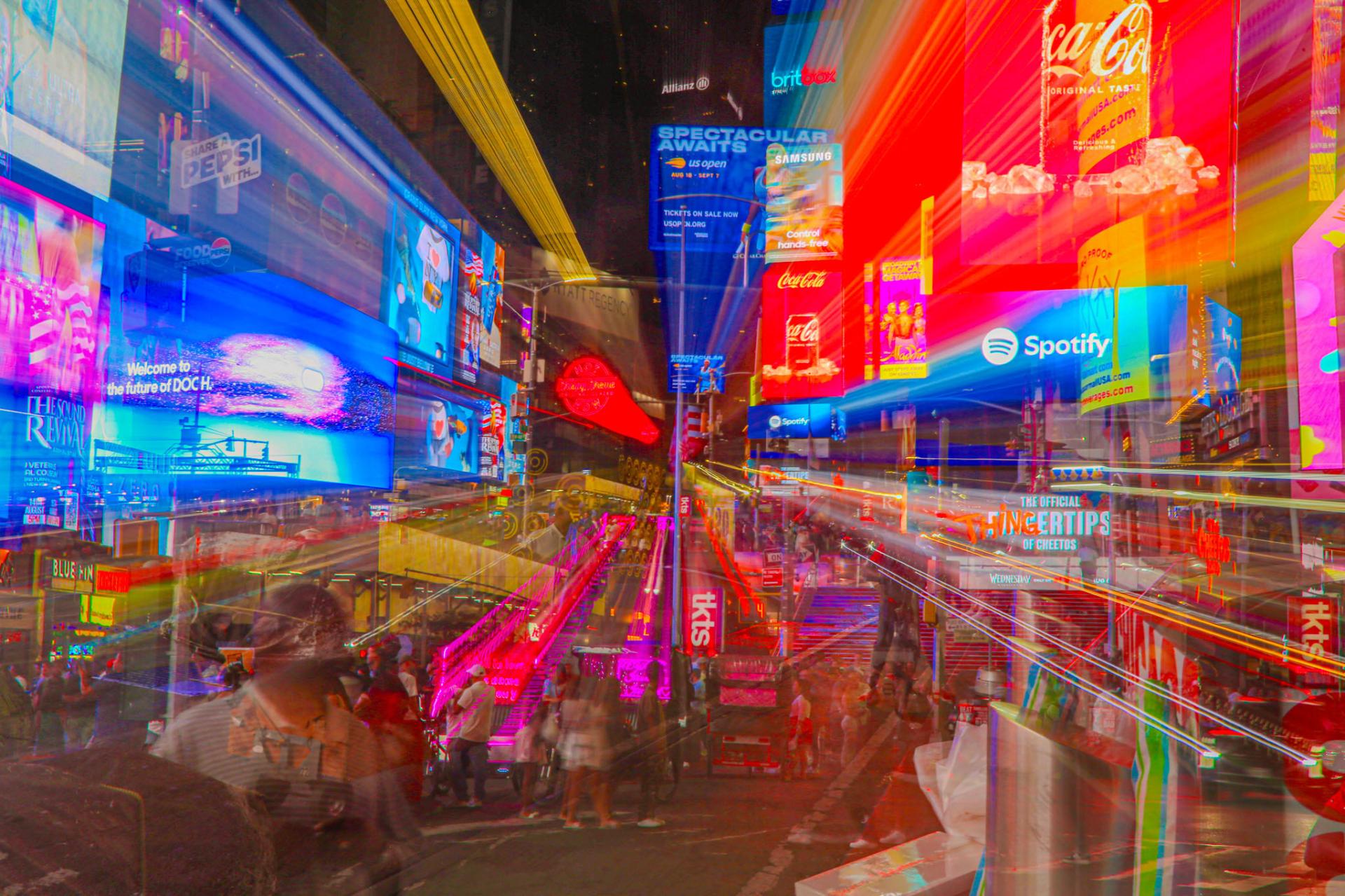 New York Photography Awards Winner - Times Square in Motion