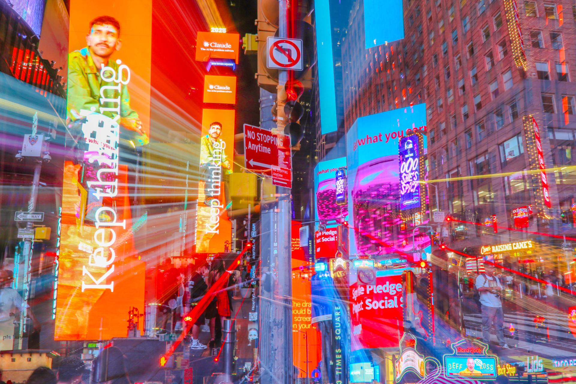 New York Photography Awards Winner - Times Square in Motion