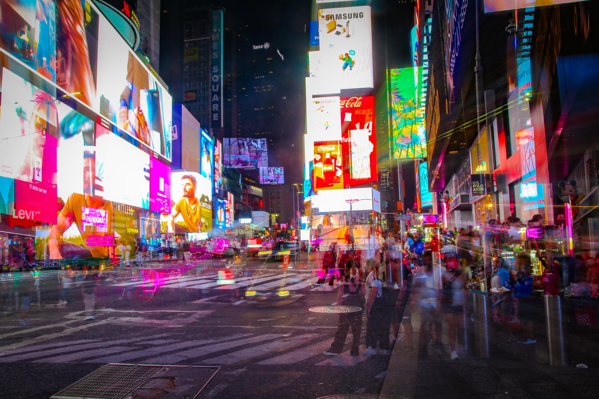 New York Photography Awards Winner - Times Square in Motion