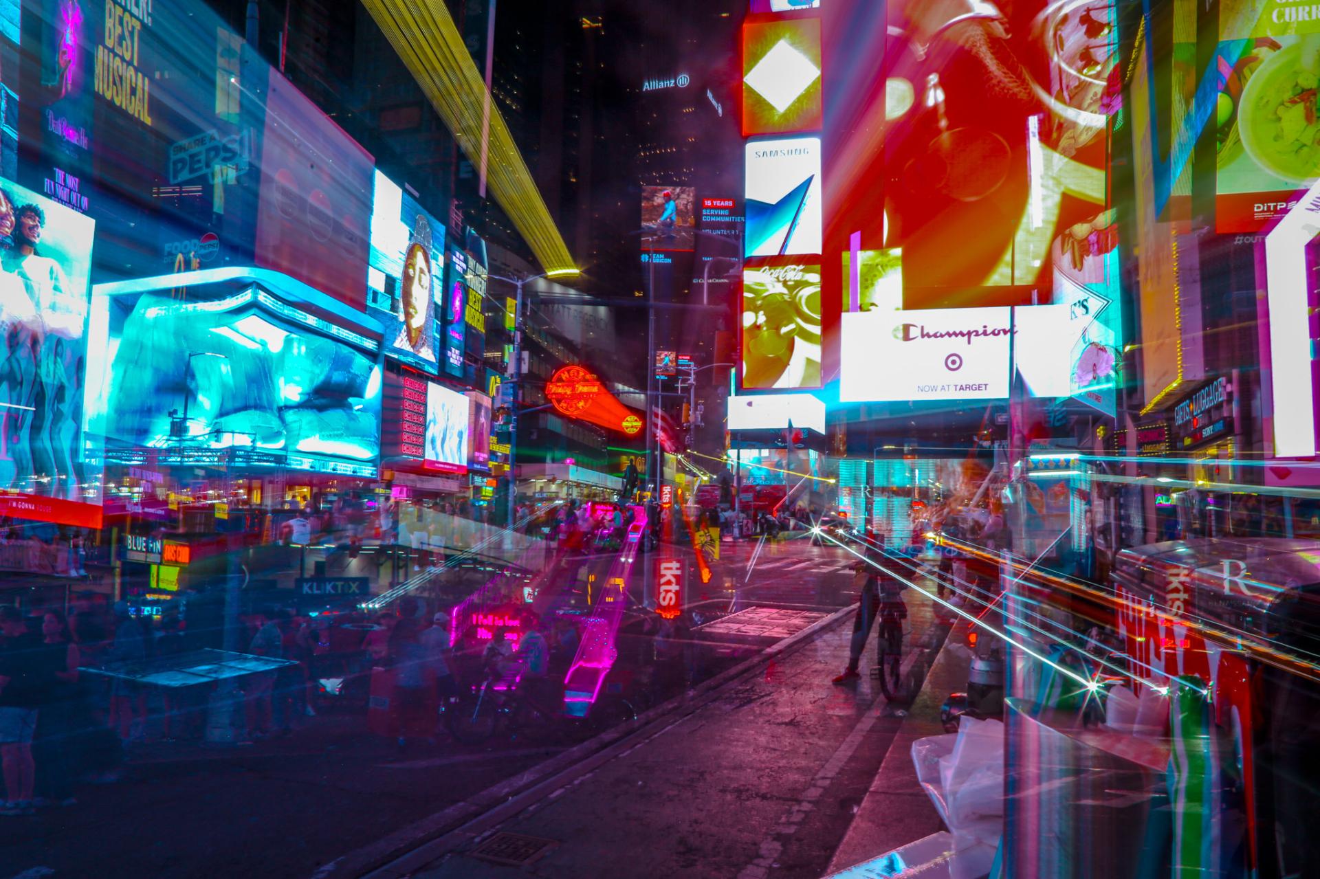 New York Photography Awards Winner - Times Square in Motion