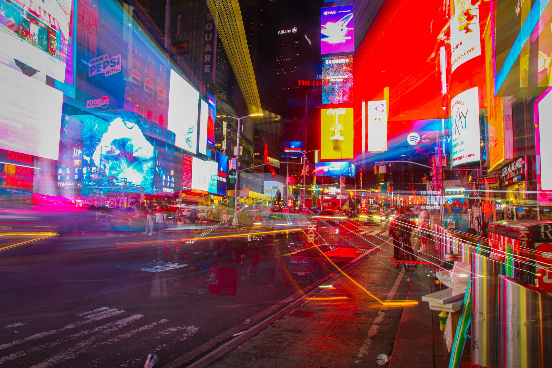 New York Photography Awards Winner - Times Square in Motion