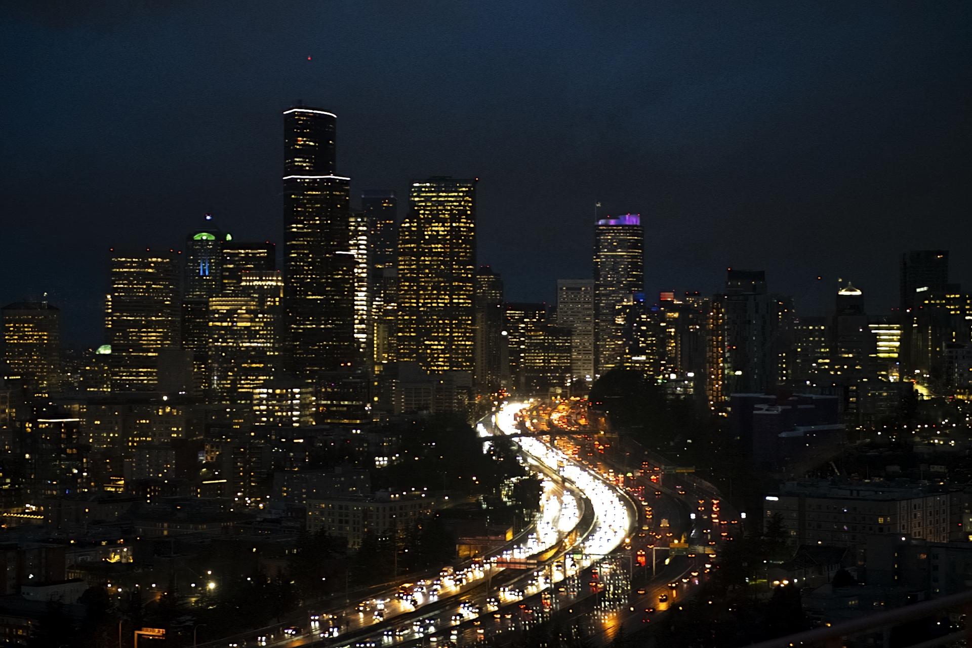 New York Photography Awards Winner - Night Lights Seatle