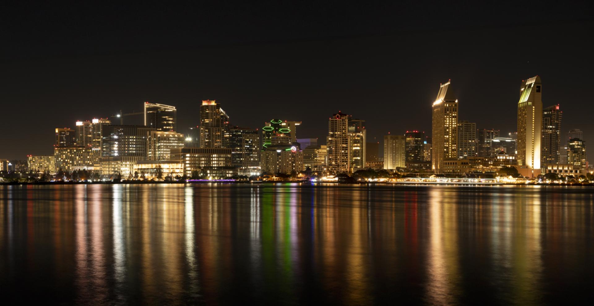 New York Photography Awards Winner - San Diego Mission Bay At Night